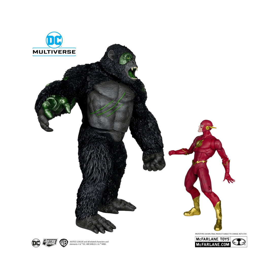 3 McFarlane Toys DC Multiverse Titano VS The Flash 7 inch Action Figure with Megafig 2 Pack, 3 of 10