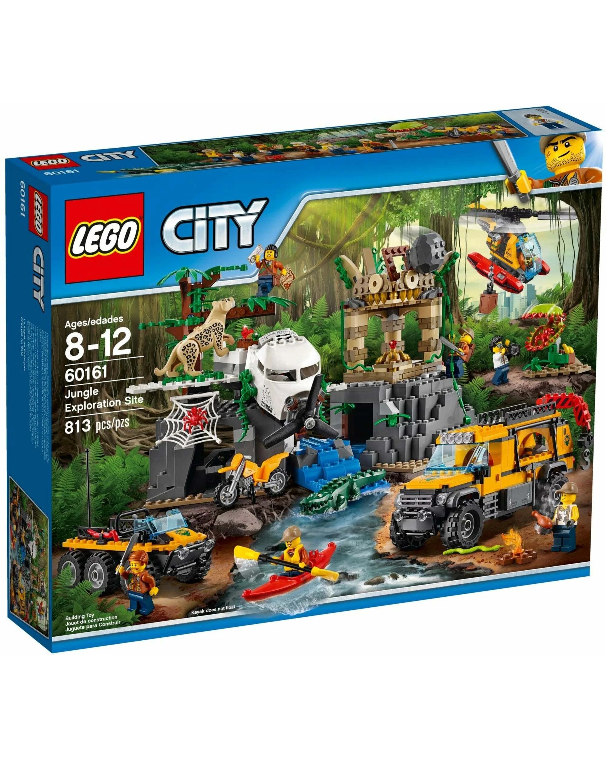 1 LEGO 60161 Jungle Exploration Site with Helicopter, Truck & Animals, 1 of 5