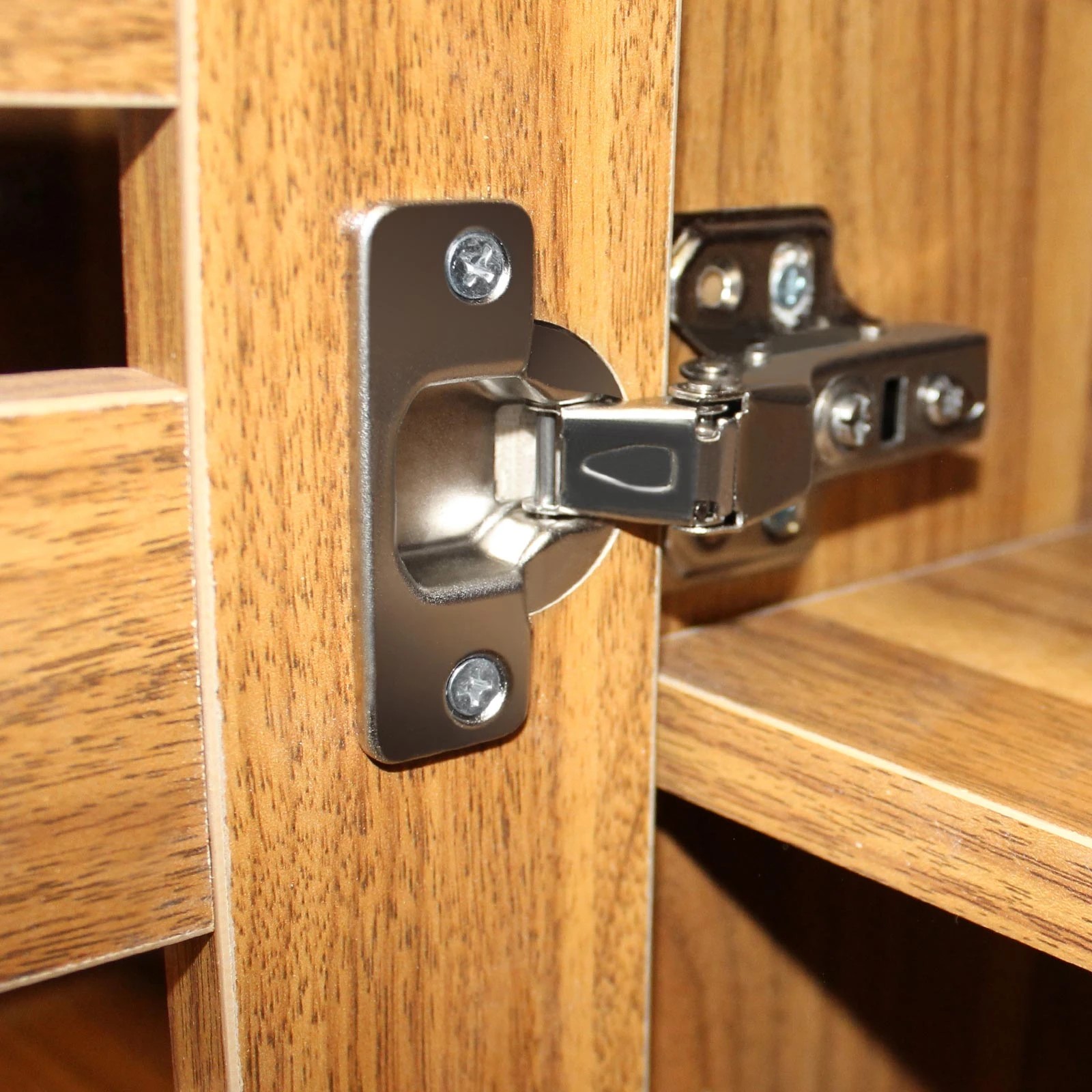 7 Ausway 4 Tier Wooden Shoe Storage Cabinet Rack Shelf for 20 Pairs Shoes, 7 of 7