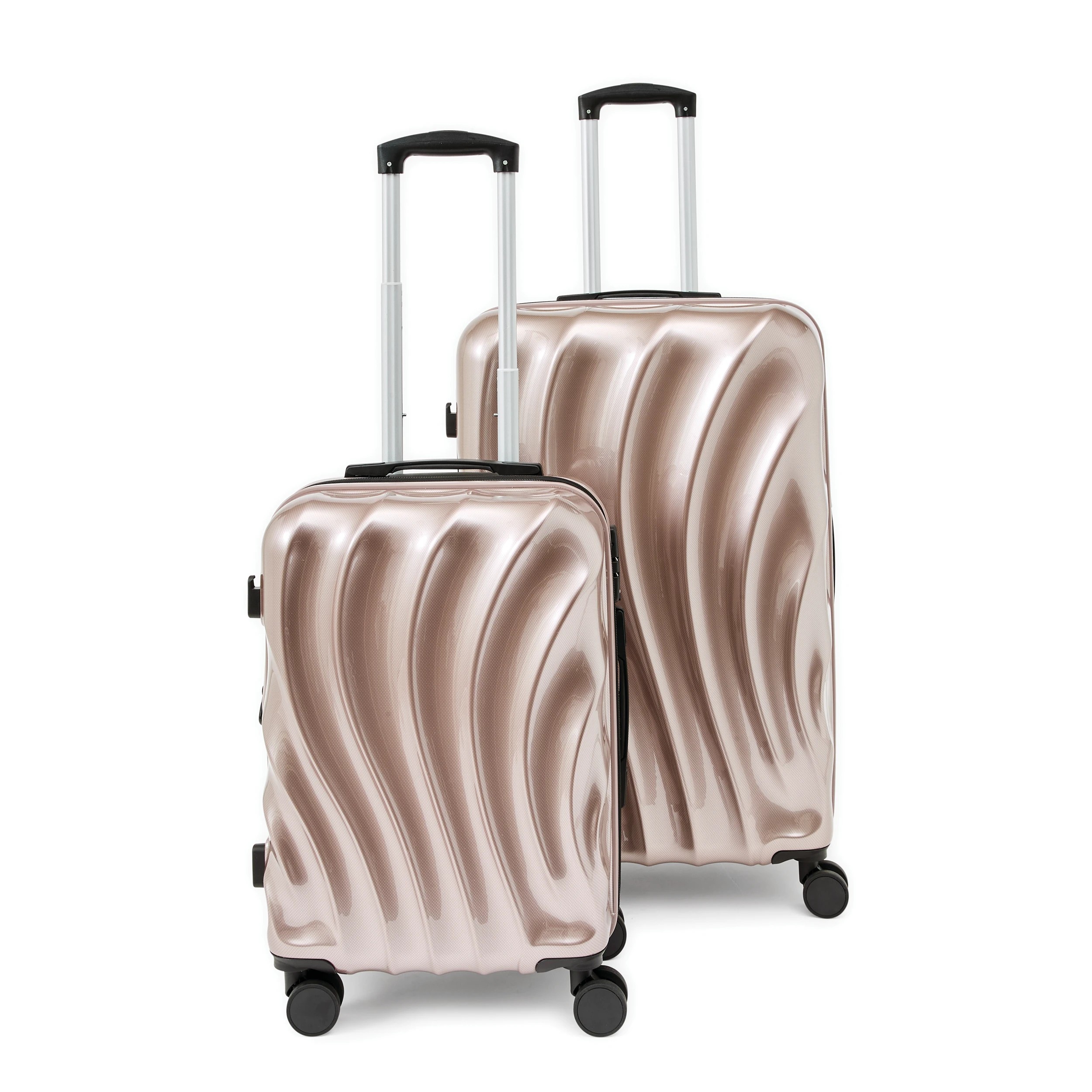 3 2 Piece Clamshell Hard Case Set - Rose Gold, 3 of 10