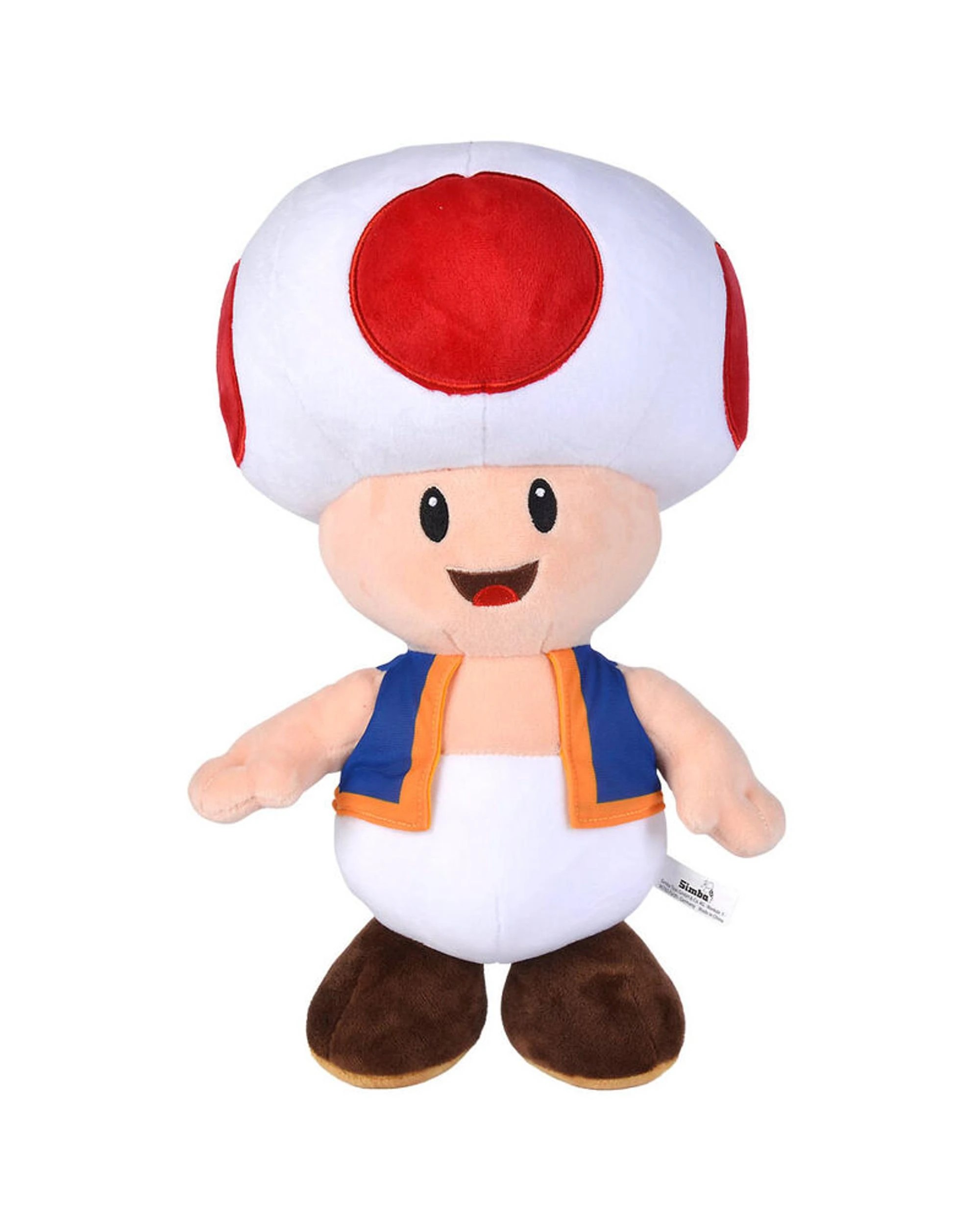 1 Super Mario Toad Jumbo 50cm Plush, 1 of 1