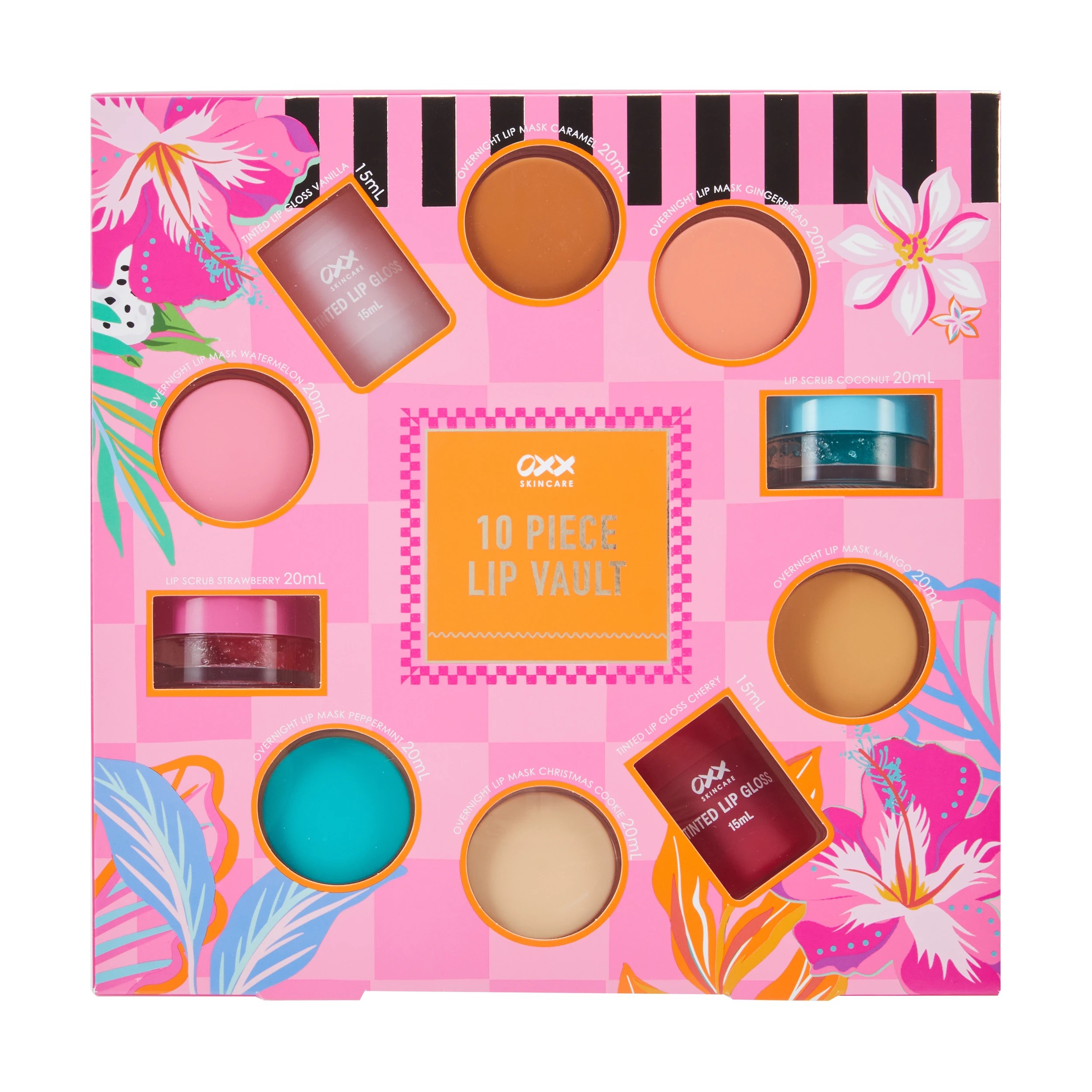 1 OXX Skincare 10 Piece Lip Vault Kit, 1 of 8