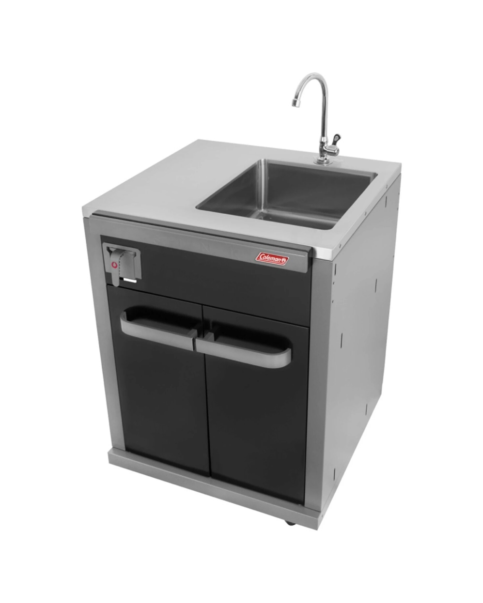 4 Coleman Sink Module Modular Outdoor Kitchen Basin Stainless Steel - Black, 4 of 4