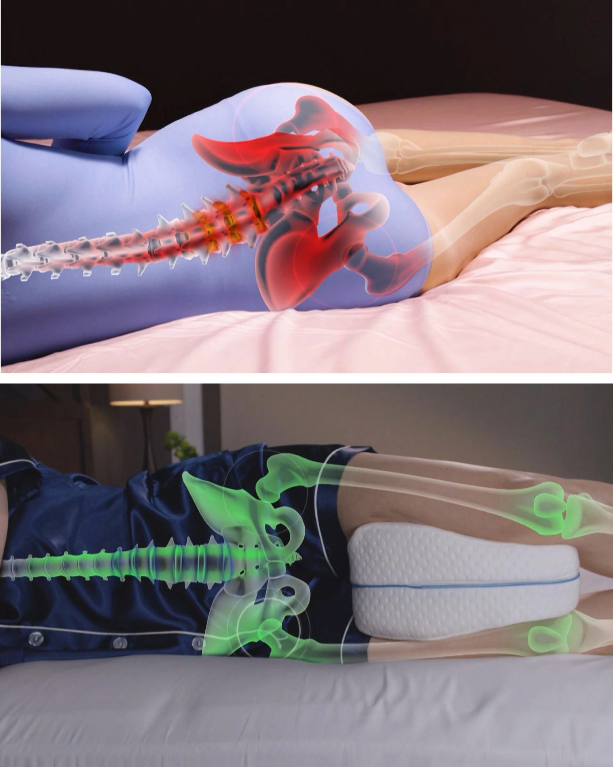 5 Contour Legacy Leg Pillow Cool Gel Cushions Your Knees & Legs For A More Comfortable Nights Sleep, 5 of 5