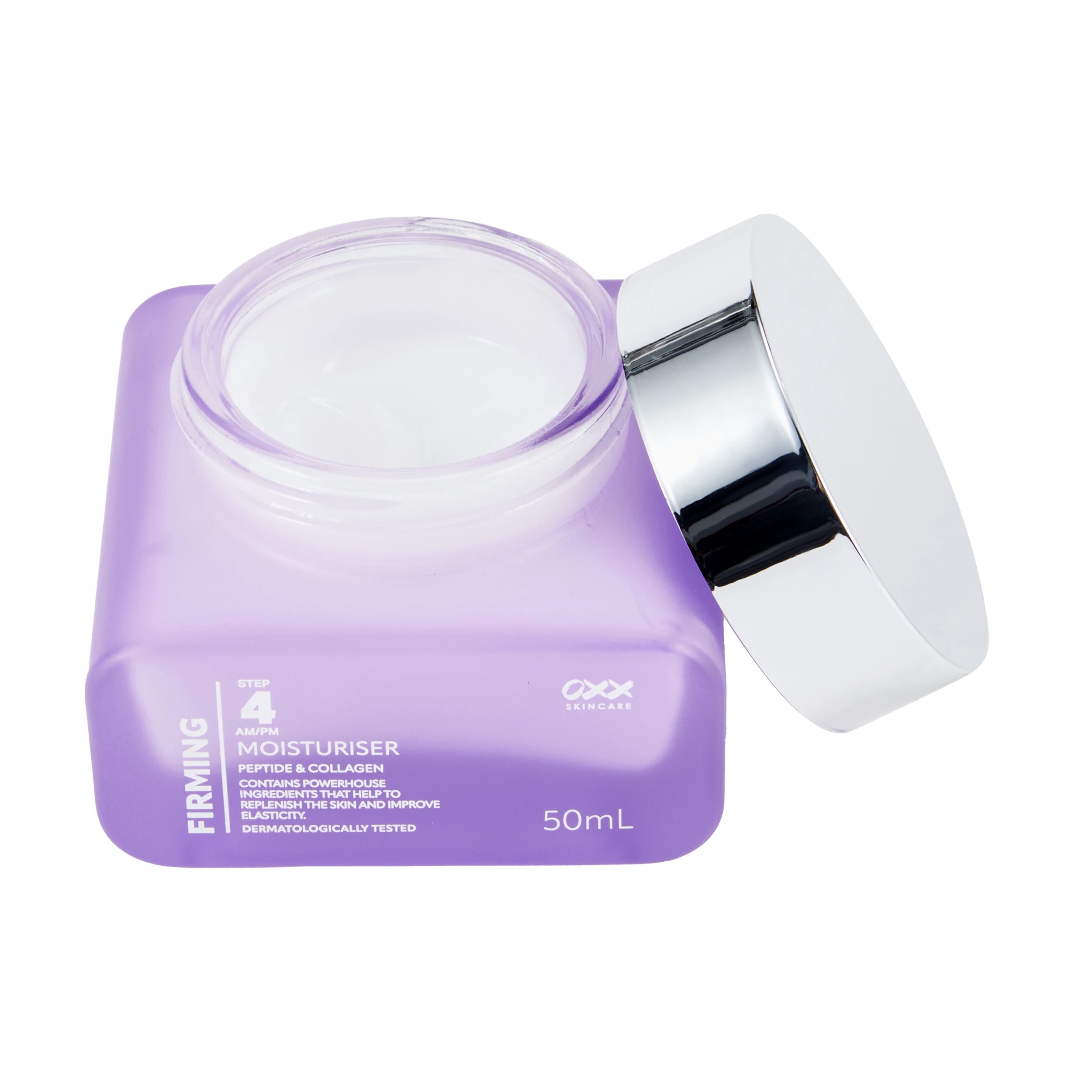 2 OXX Skincare Step 4 AM/PM Firming Moisturiser 50ml - Peptide and Collagen, 2 of 4