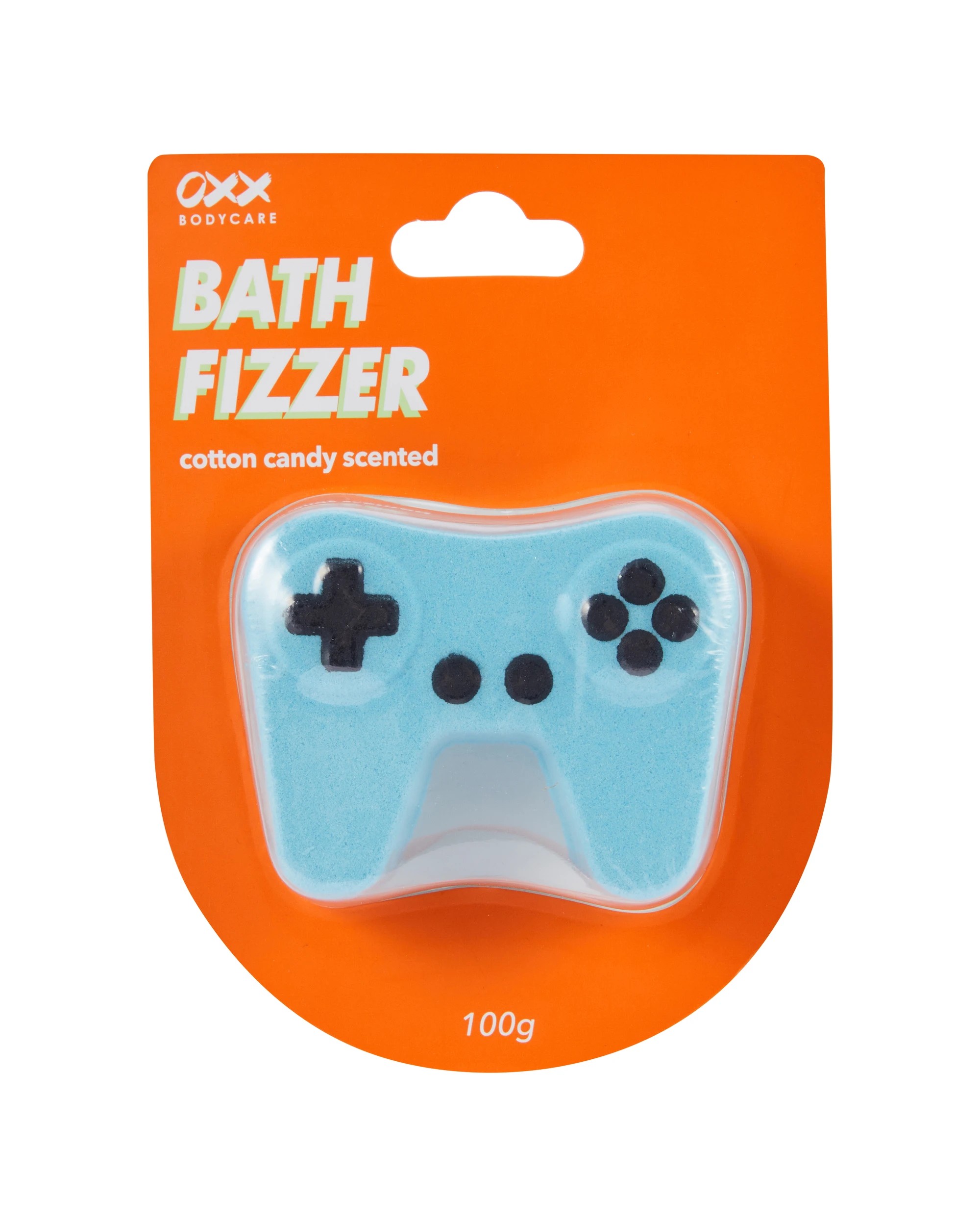 1 OXX Bodycare Bath Fizzer 100g - Cotton Candy Scented, 1 of 5