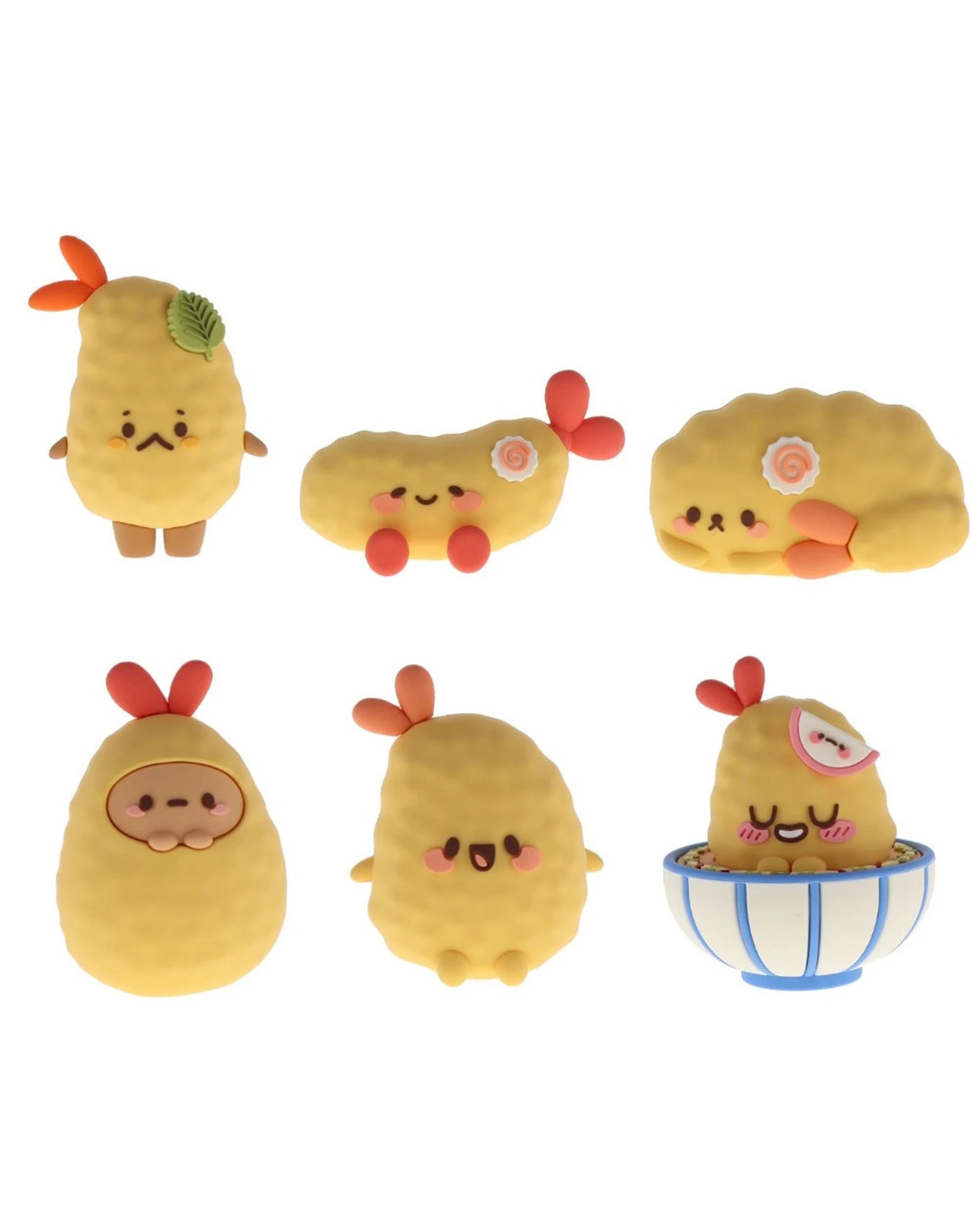 1 Smoko Tempura Shrimpies 3 inch Mini-Figure Blind Box, 1 of 8