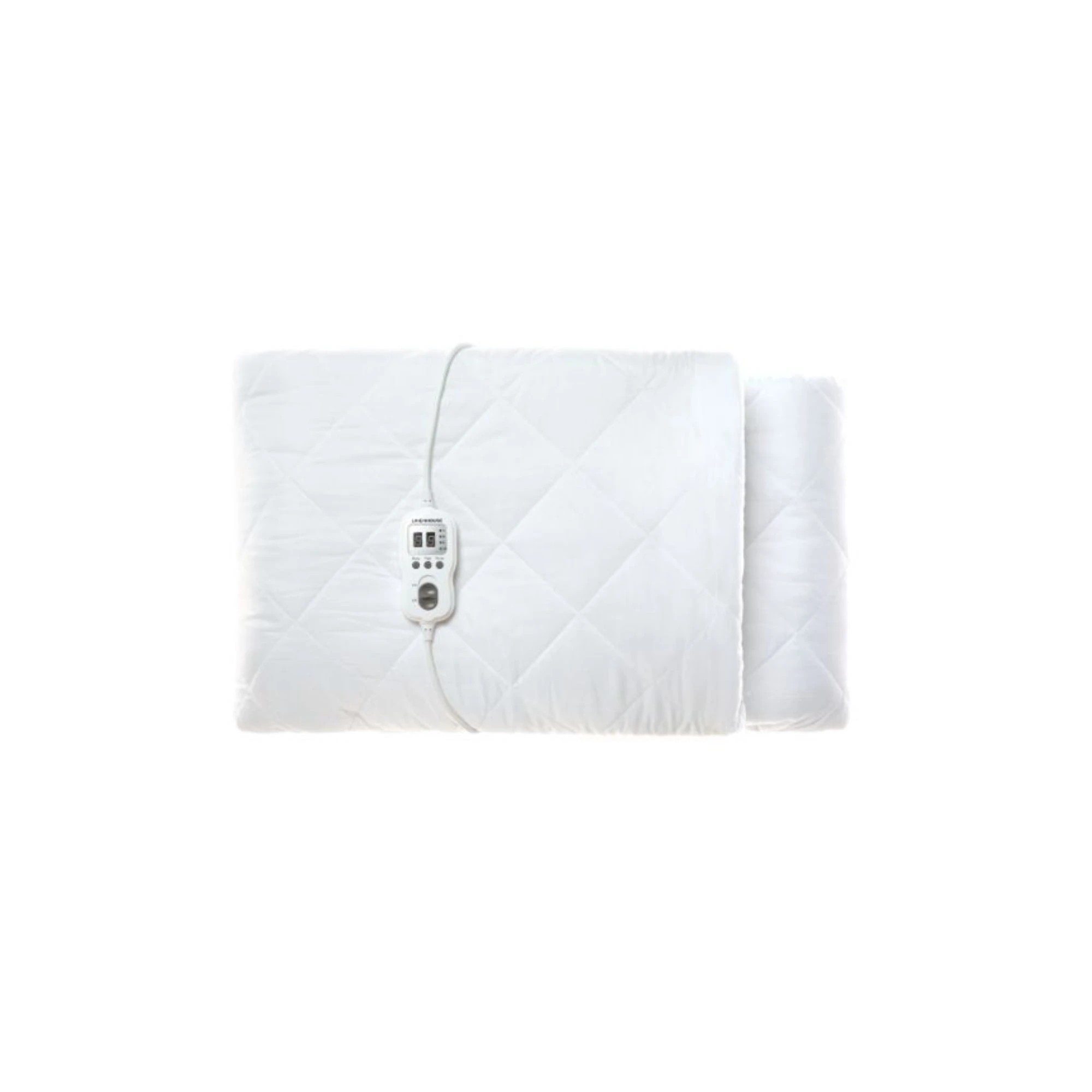 2 Linen House Multizone Quilted Electric Blanket - King - Beige, 2 of 4