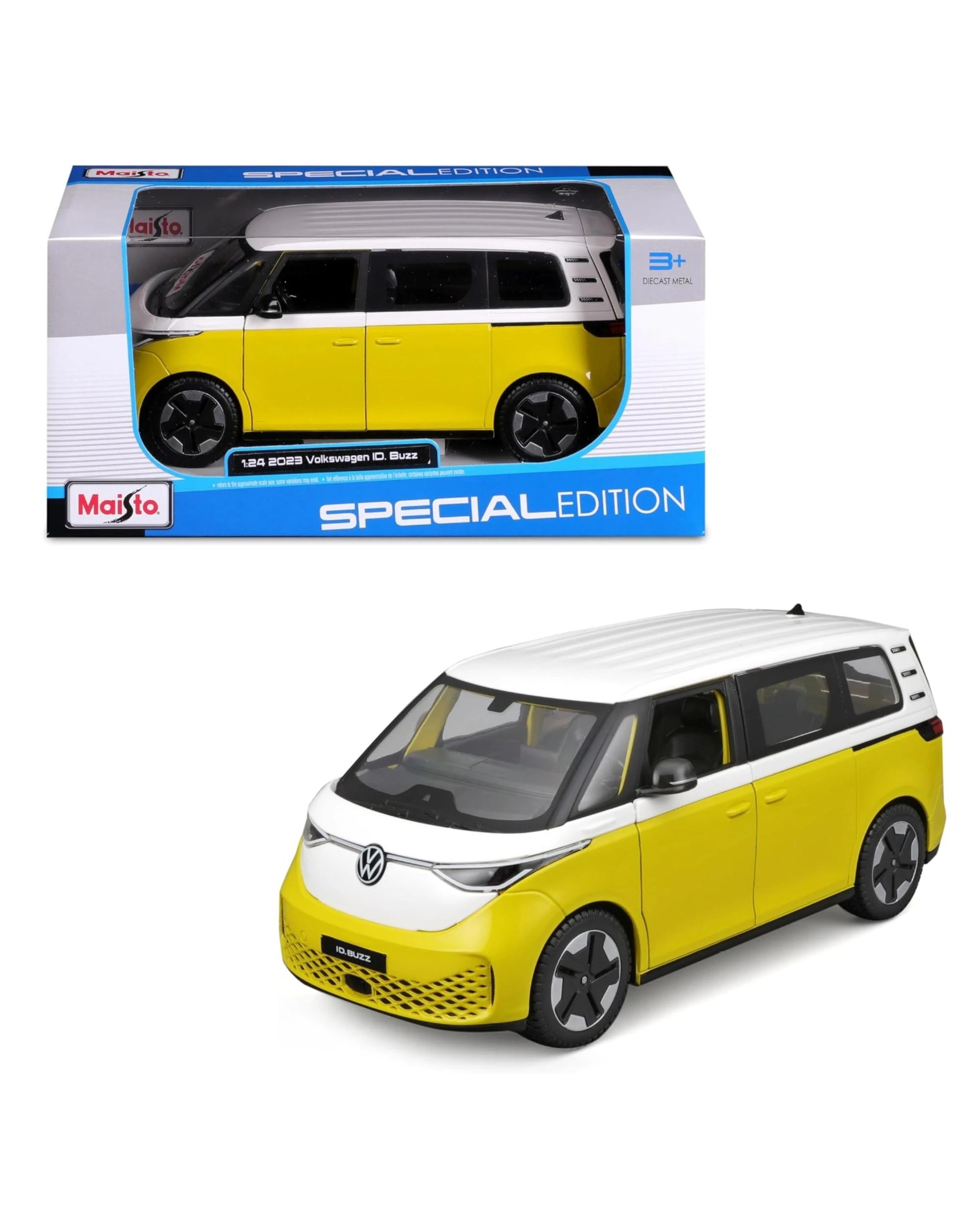 1 Maisto Special Edition 2023 Volkswagen ID Buzz 1:24 Scale Model Car - Multi, 1 of 7