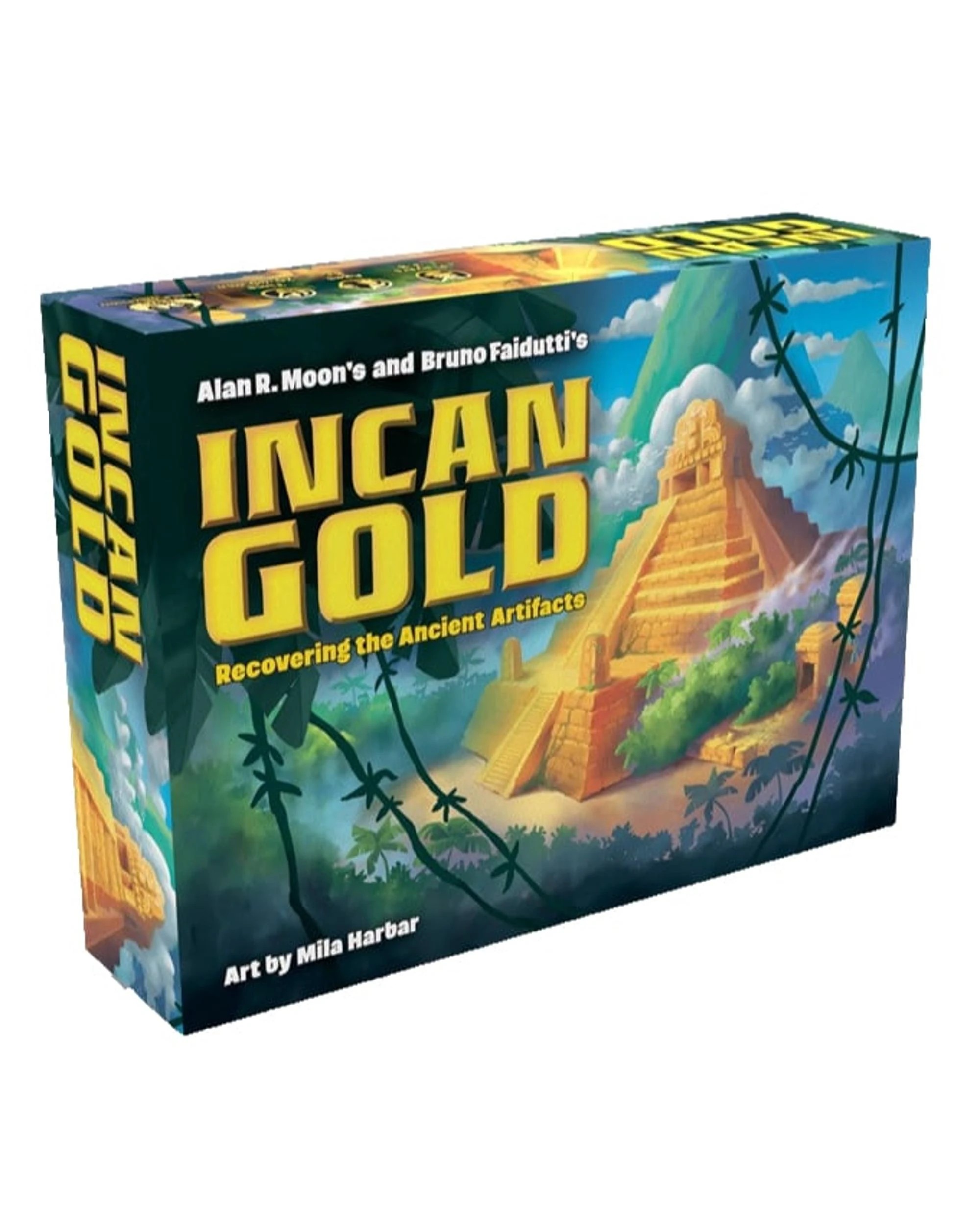 1 Incan Gold New Edition with New Dangers Expansion Card Game, 1 of 3