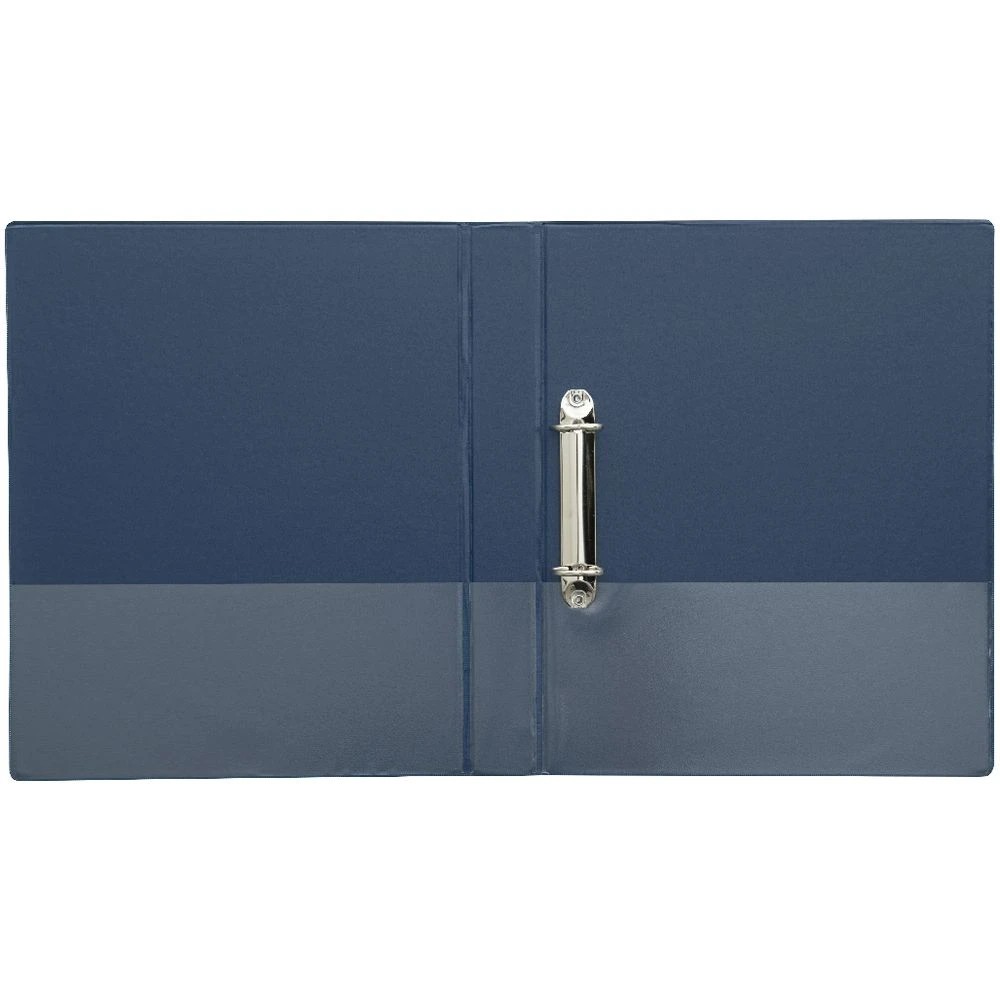 4 J.Burrows Insert Binder A4 2 D-Ring 25mm Blue, 4 of 5