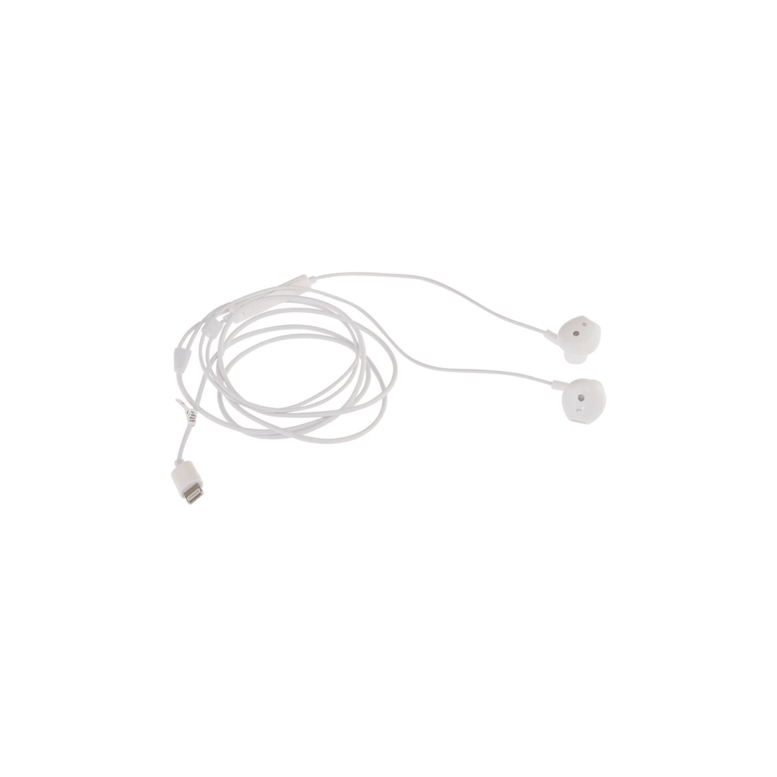 4 Core Essentials 8-Pin SoundPods Earphones 2PK Wired In-Ear With Mic 1.2m Cable
 - white, 4 of 4