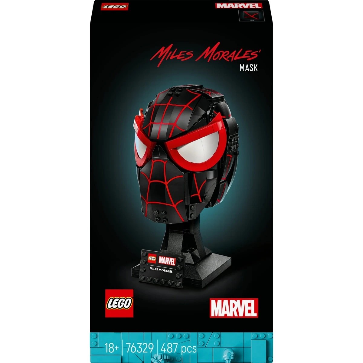 1 LEGO Marvel Miles Morales’ Mask 76329, 1 of 10