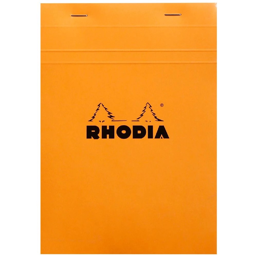 1 Rhodia No. 16 A5 Graph Pad Orange 80 Sheets, 1 of 7