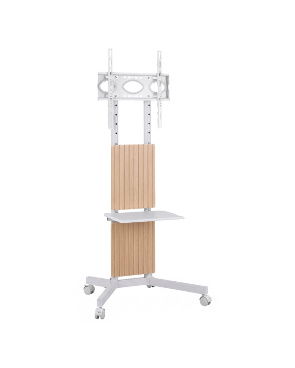 Artiss Mobile TV Floor Stand for 32-65" Mount Bracket Universal Adjustable Height with Wheels - Multi