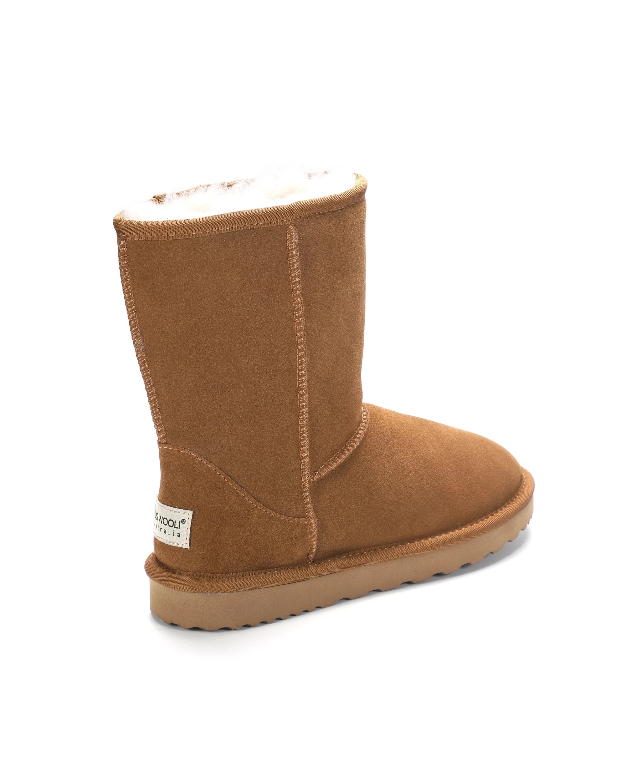 3 Aus Wooli Ugg Mid Calf Sheepskin Boot, 3 of 6