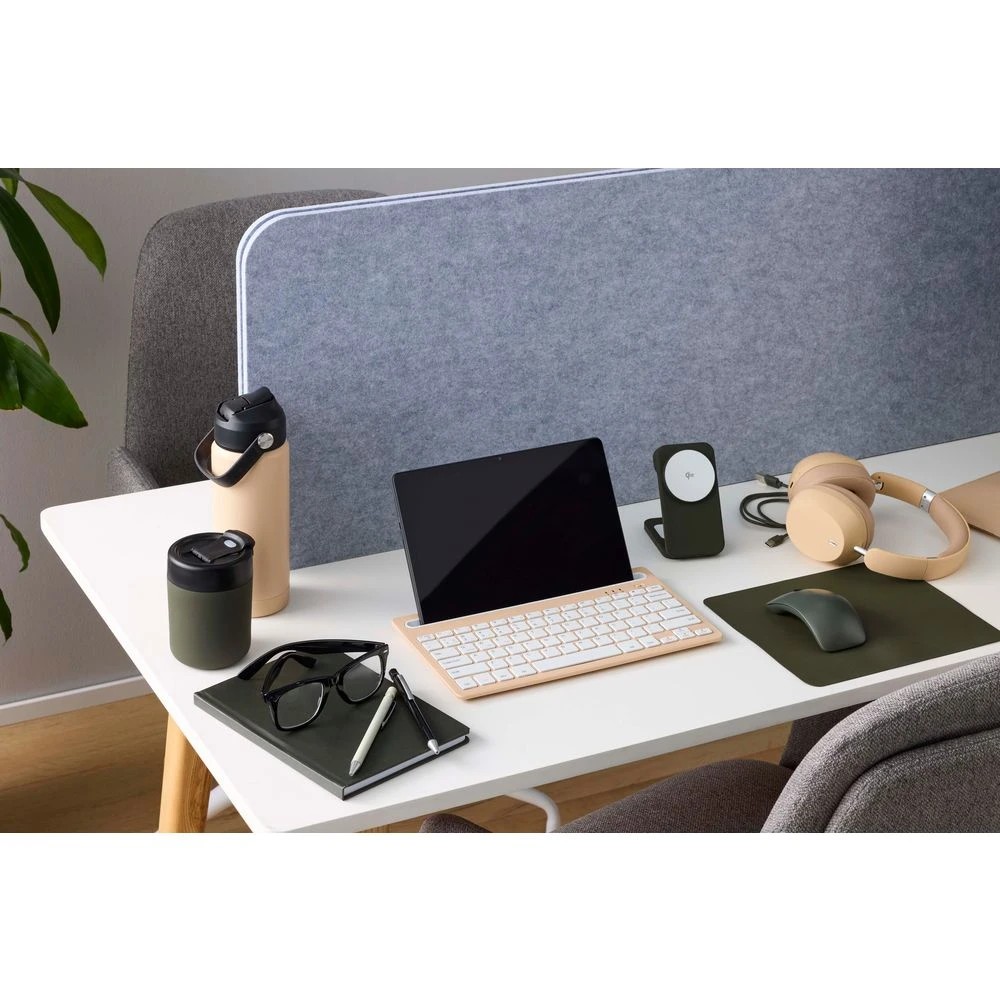 6 Otto On The Go Wireless ANC Headphones Tan, 6 of 7