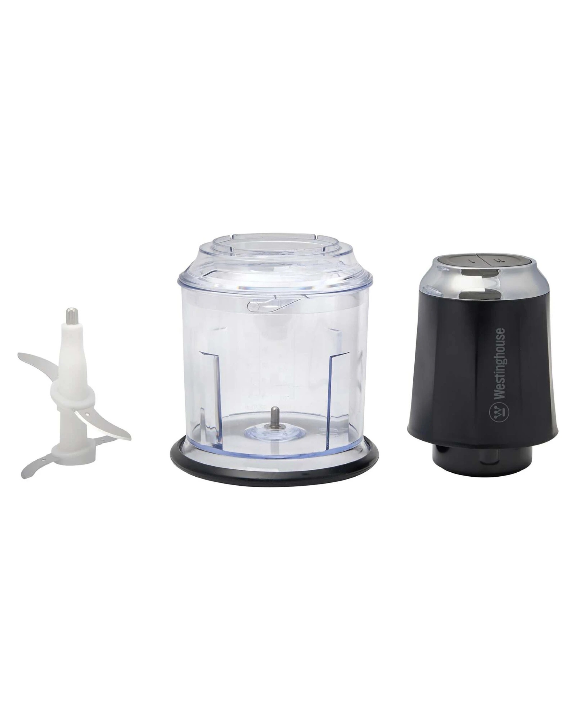 8 Westinghouse 600ml Multipurpose Electric Food Chopper with Quad-Blade Design, 8 of 9