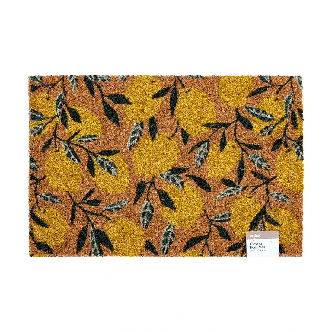 6 Lemons Door Mat - 60cm x 40cm, 6 of 6