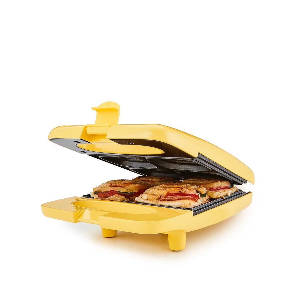 2 Mini Jaffle Maker - Yellow, 2 of 10