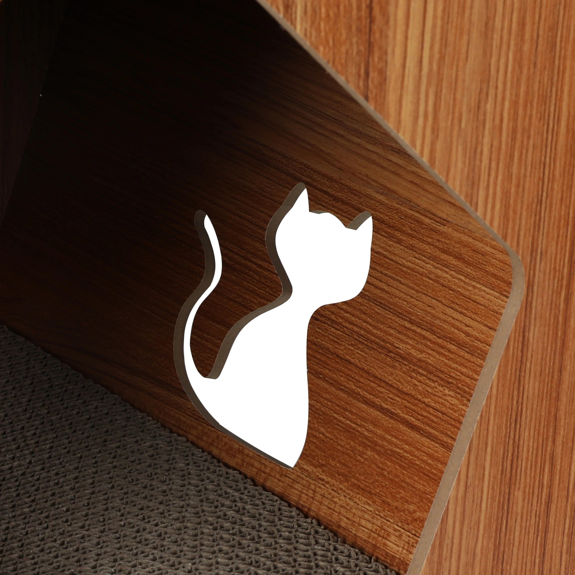 5 Pawz Cat Scratcher Scratching Board Corrugated Cardboard Scratch Bed Condo House, 5 of 6