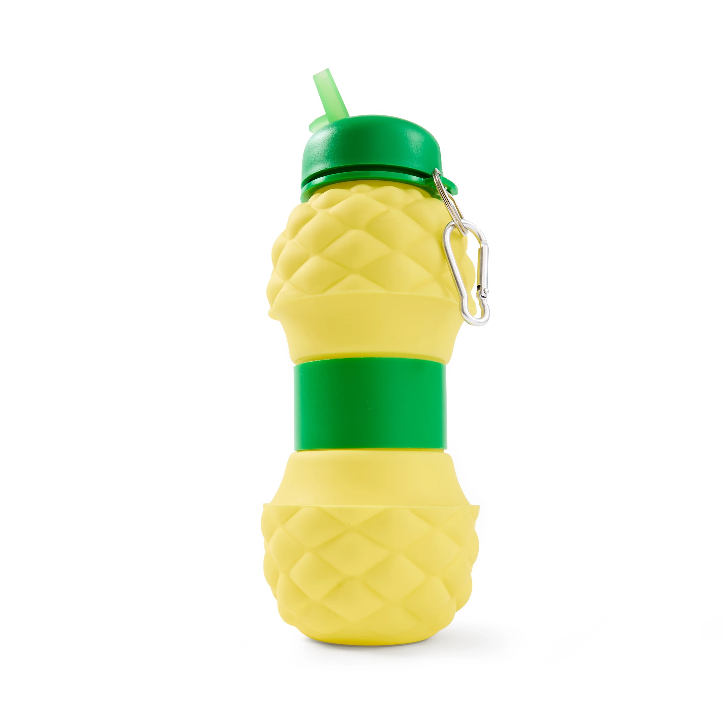 1 Pop-Up Collapsible Drink Bottle - Pineapple, 1 of 10