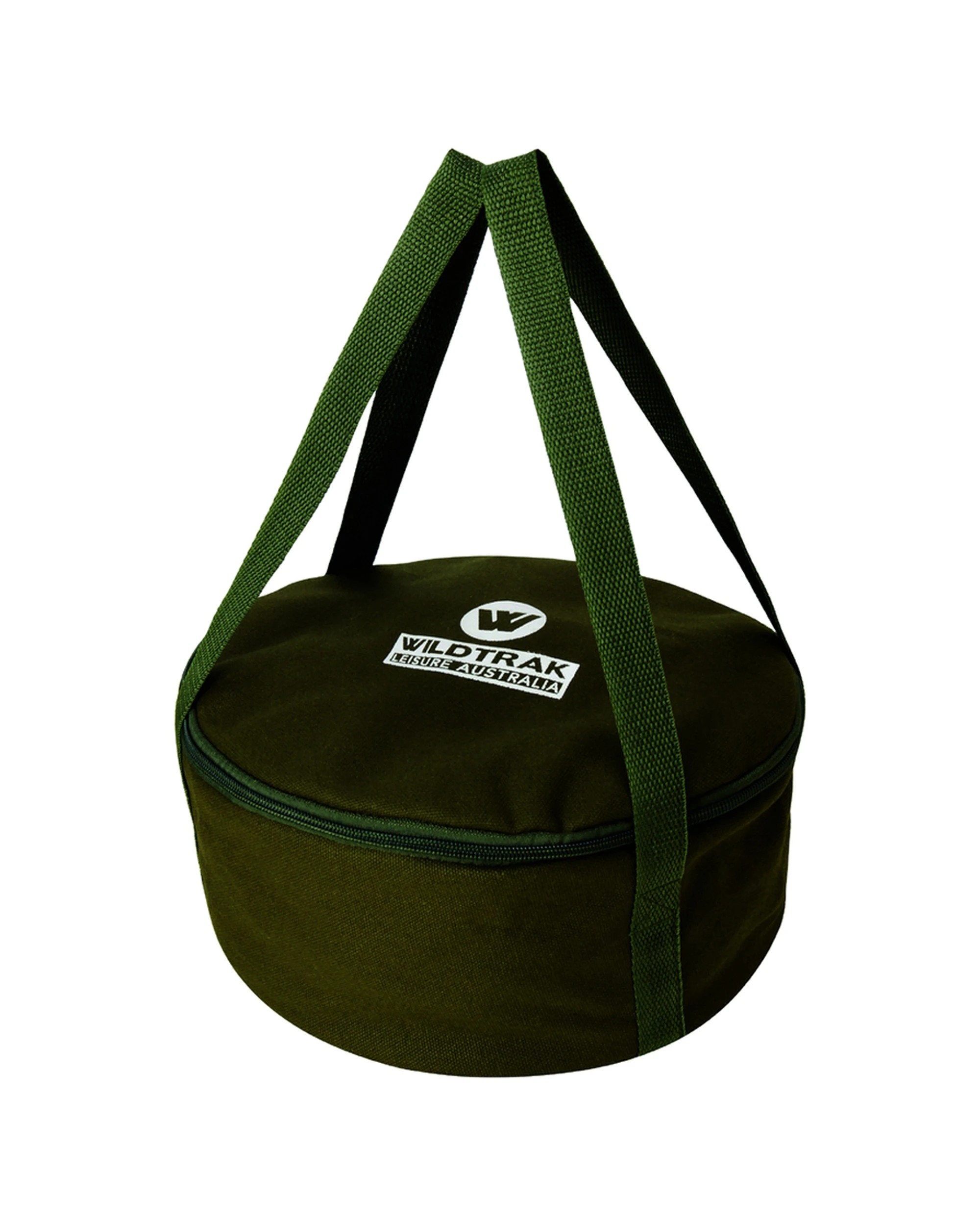 1 Wildtrak Heavy-Duty 2qt Canvas Bag For Camp Oven Pot 470gsm Cotton - Green, 1 of 1
