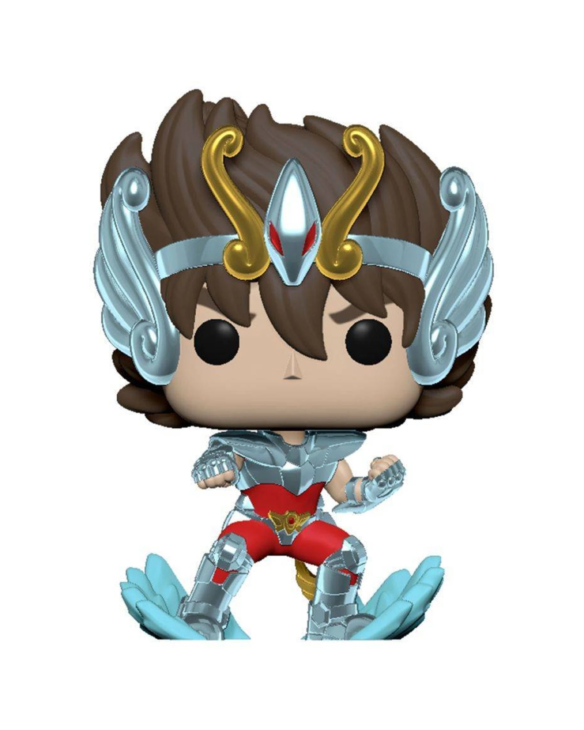 2 Pop Vinyl Figurine Saint Seiya - Pegasus Seiya Approx 10cm Plastic Vinyl - Multi, 2 of 3