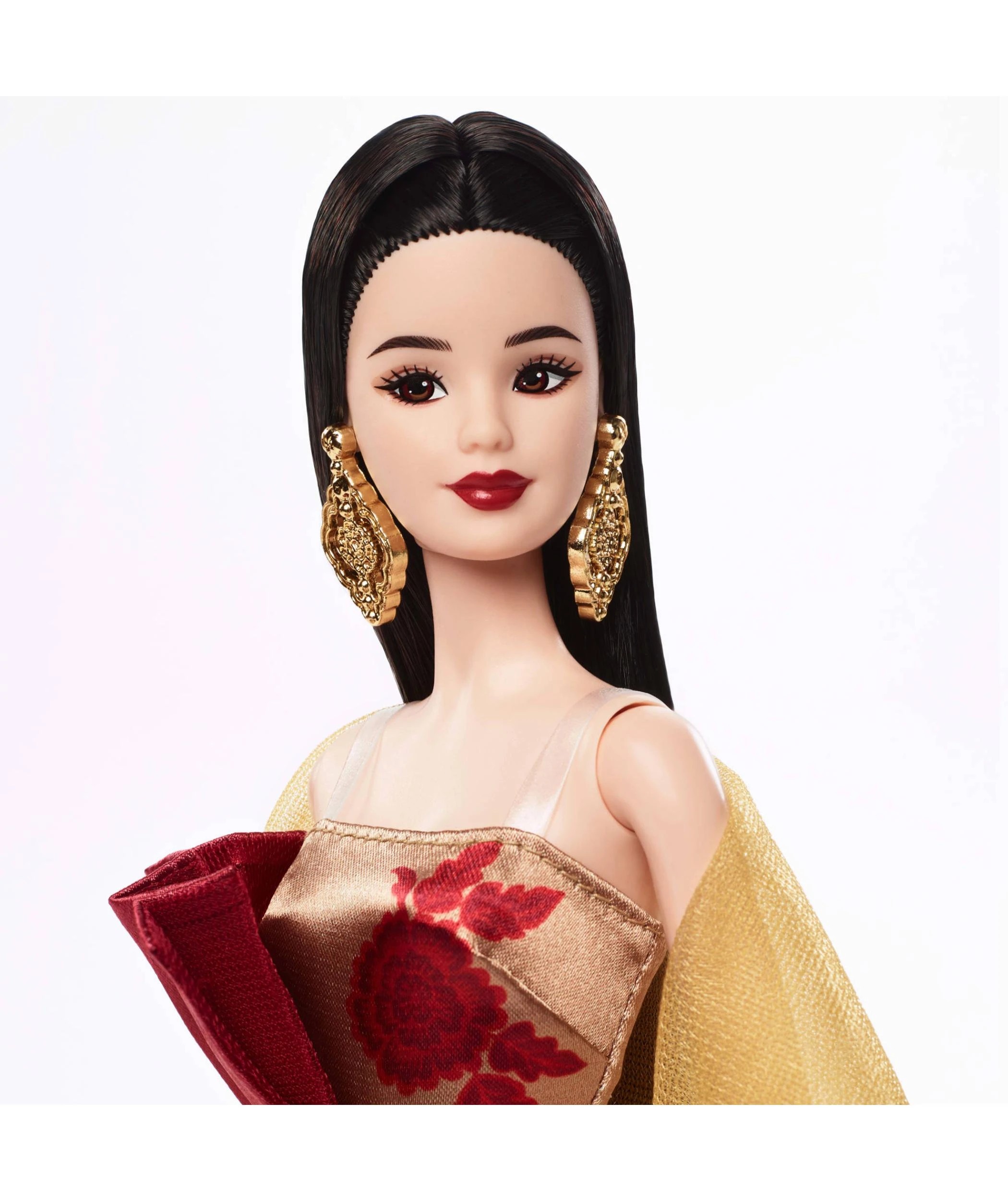 2 Barbie Signature Lunar New Year Fashion Doll - Red, 2 of 6