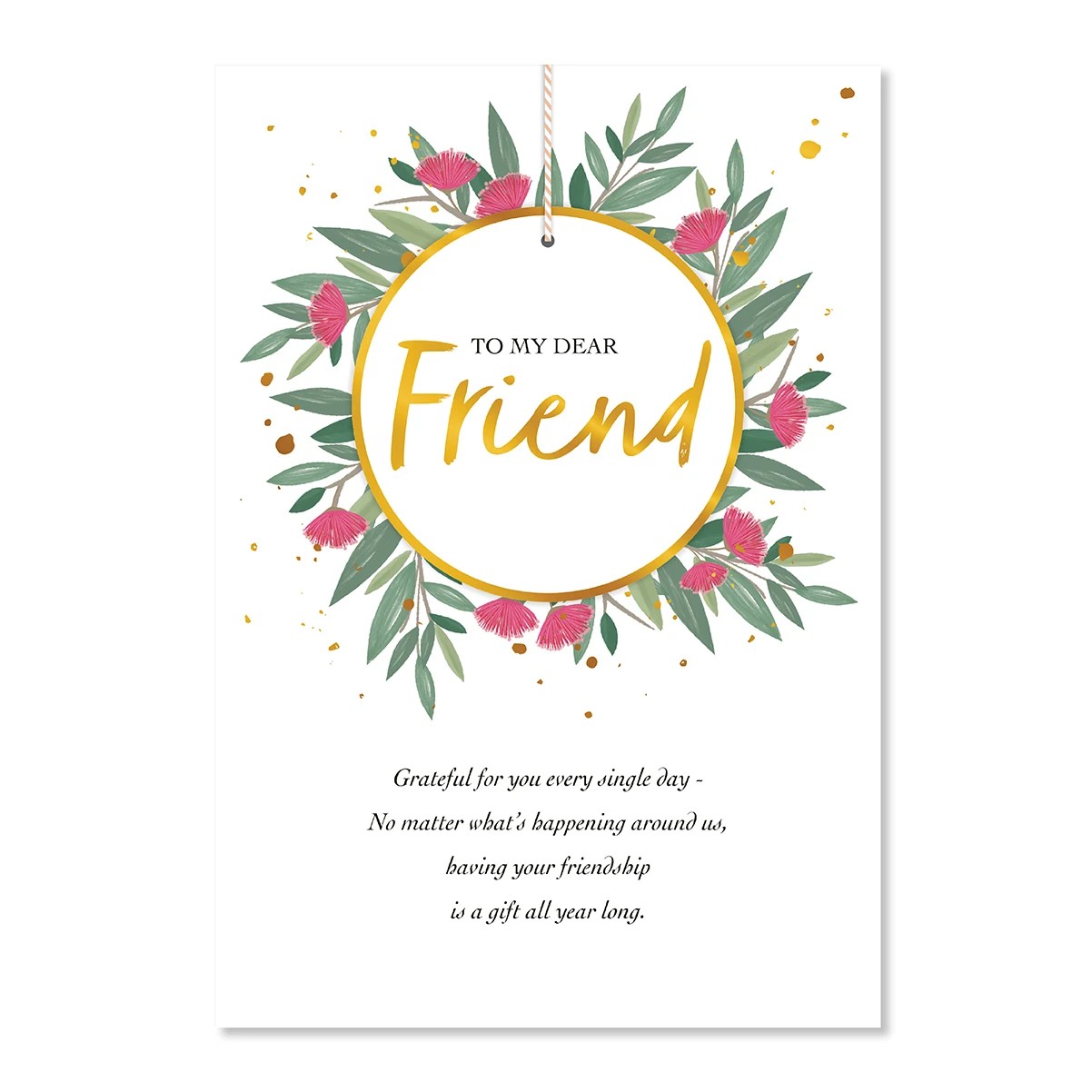 3 Hallmark Birthday Card for Friend - Floral, 3 of 3