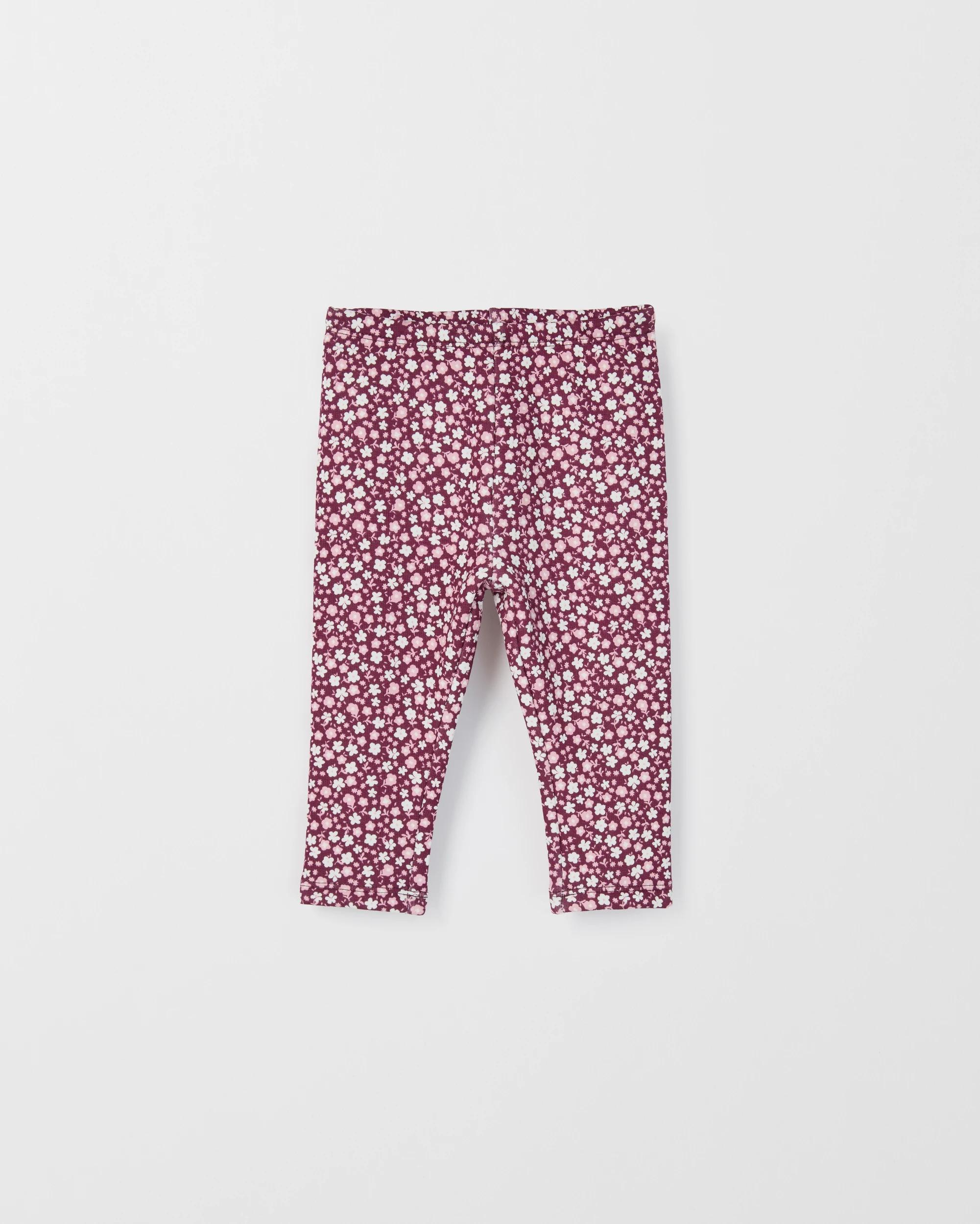 2 Target Baby Baby 2 Pack Fleece Lined Leggings DUSTY WINDSOR, 2 of 4
