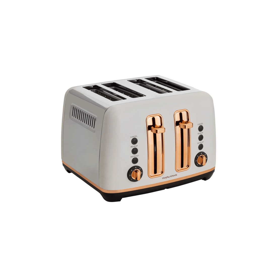 2 Morphy Richards Ascend 4 Slice Bread Toaster Home/kitchen Rose Gold - White, 2 of 8