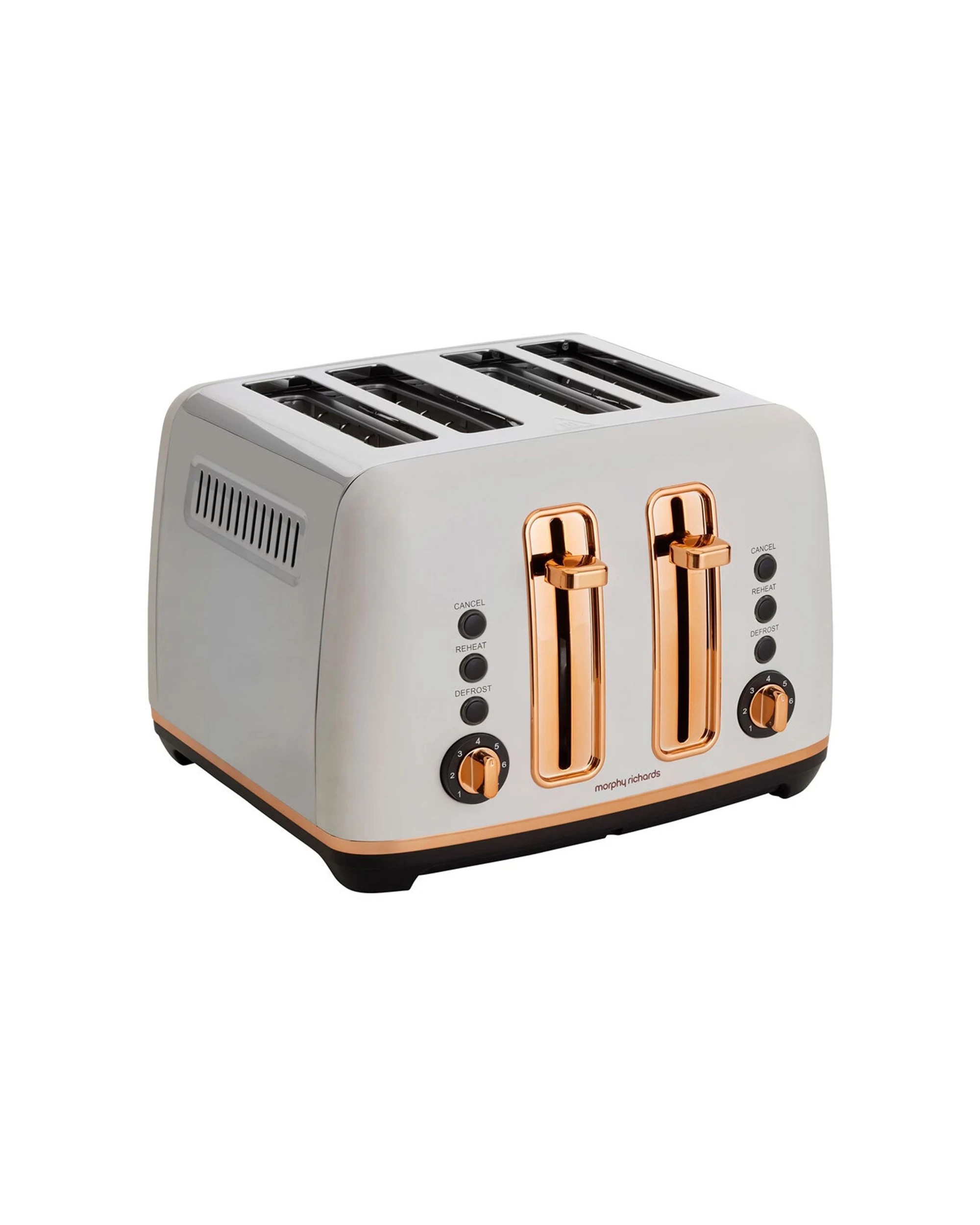 2 Morphy Richards Ascend 4 Slice Bread Toaster Home/kitchen Rose Gold - White, 2 of 8