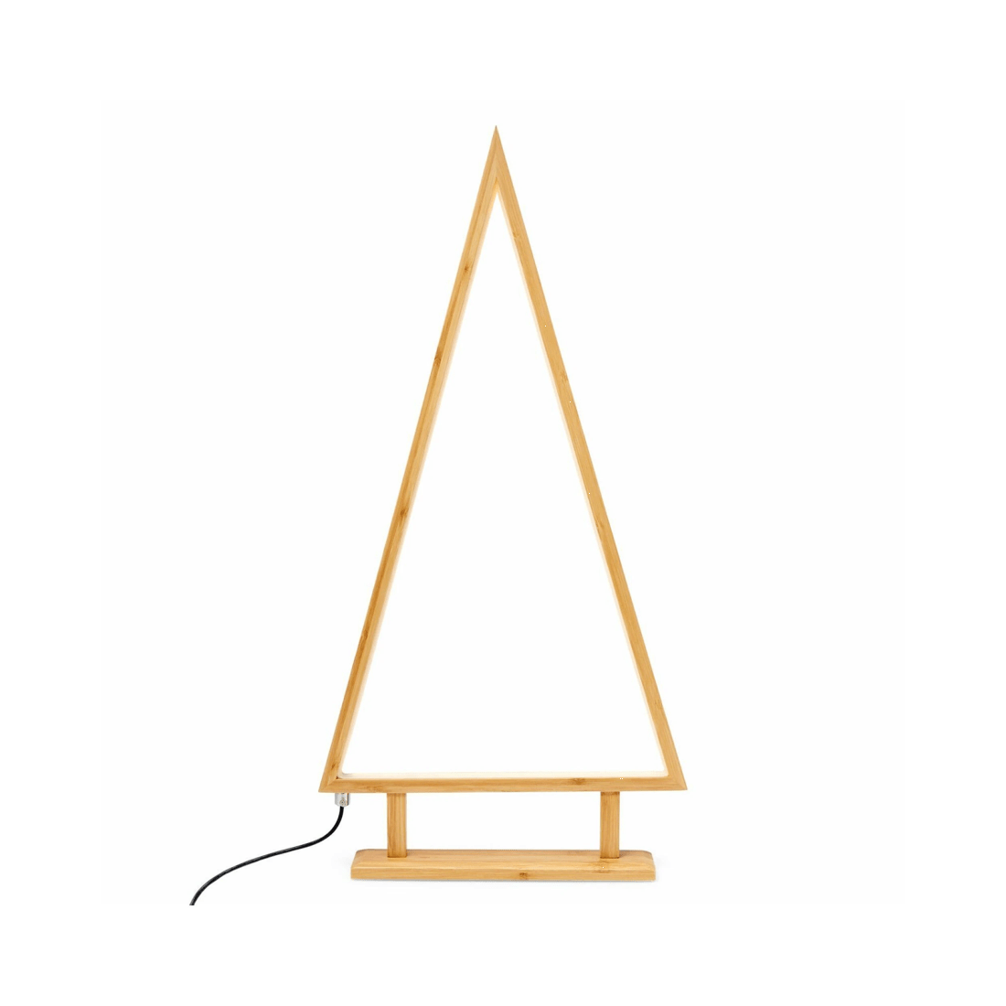 1 BR Home Bamboo LED Table Lamp for Christmas Decor, 1 of 8