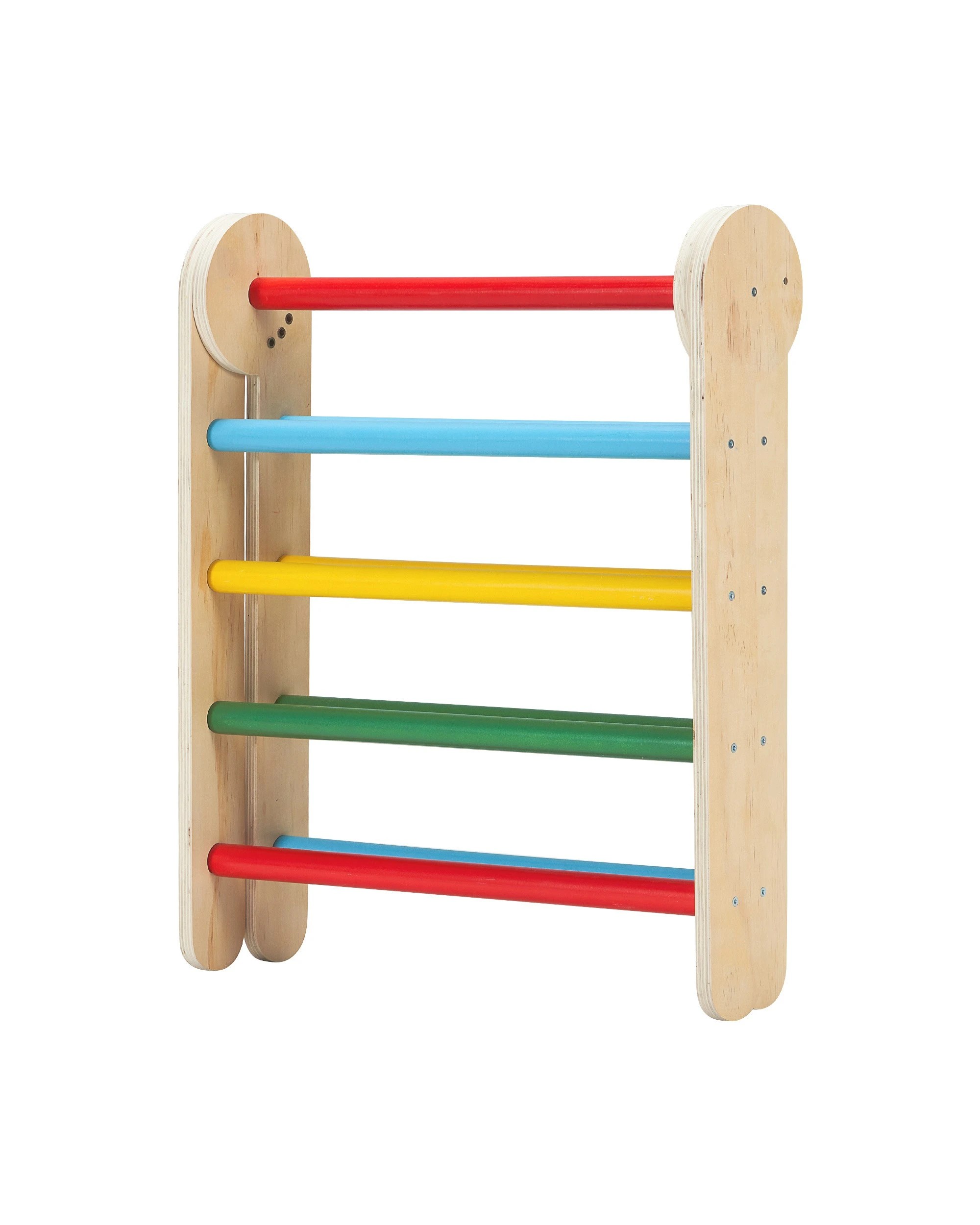 5 PlayPals 6-In-1 Pikler Triangle Set Kids Montessori Wood Climb Play Set Toddler Climbing Gym, 5 of 9