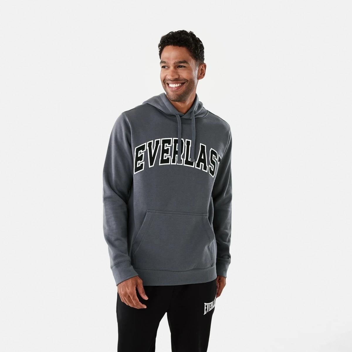 1 Everlast Mens Classic Sport Hoodie EVER CLASSIC ASH GREY, 1 of 7