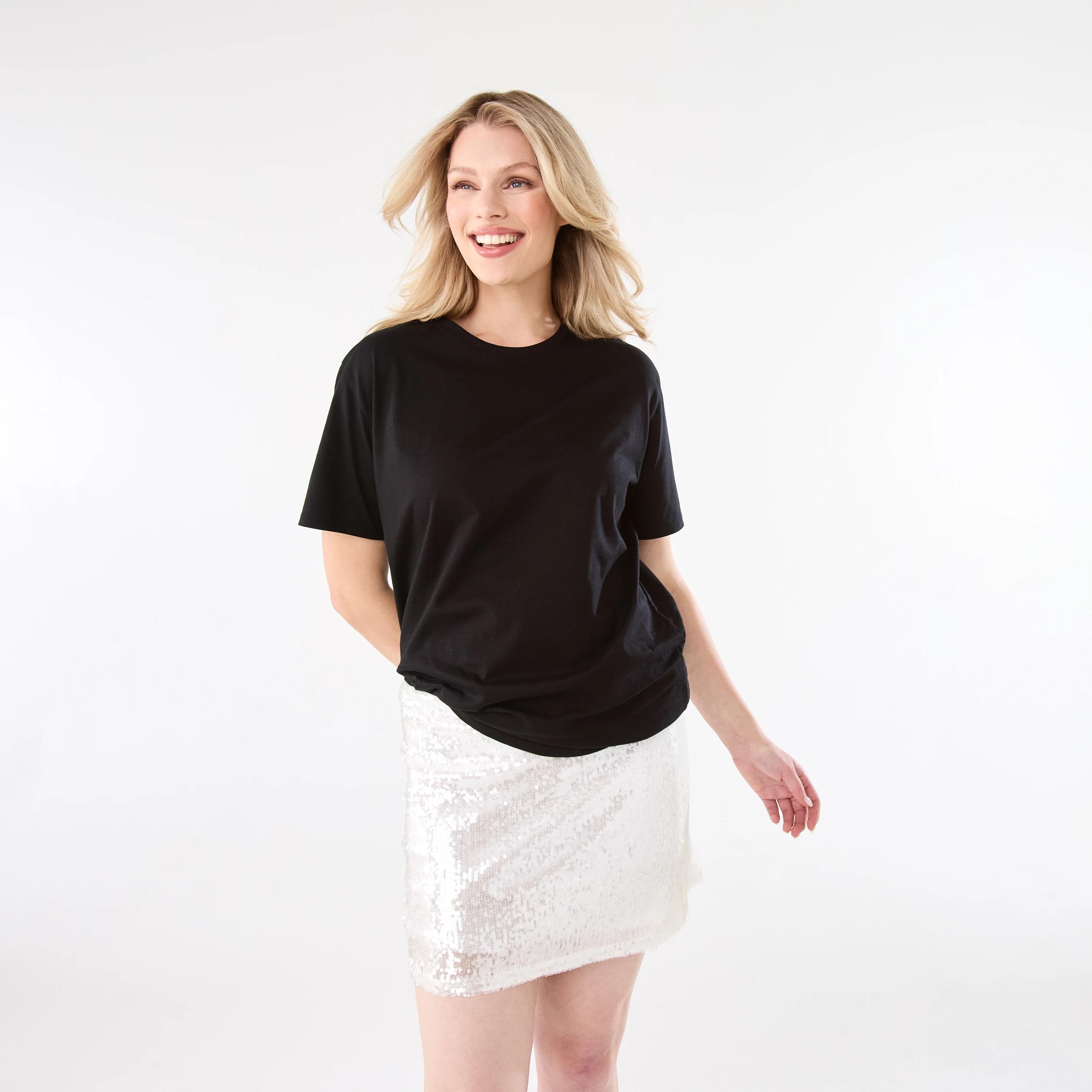 6 Sequin Mini Skirt White, 6 of 6