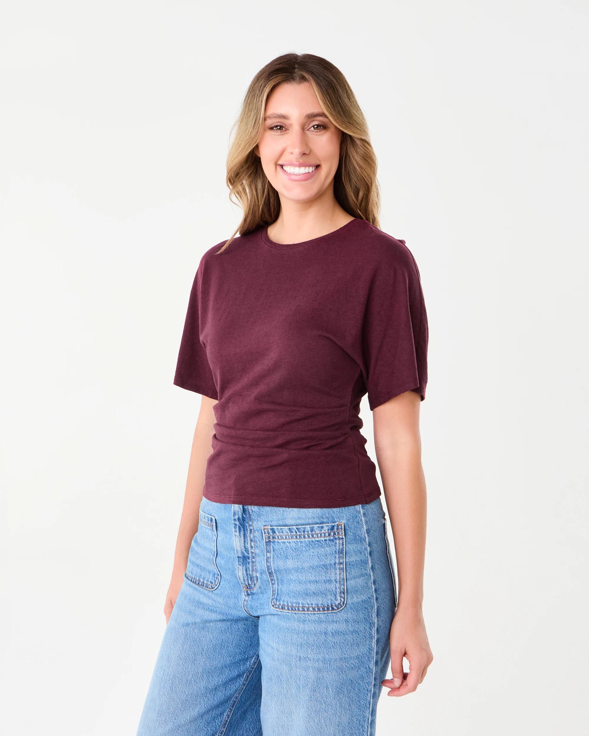 2 Extended Sleeve T-shirt Red Royale, 2 of 6
