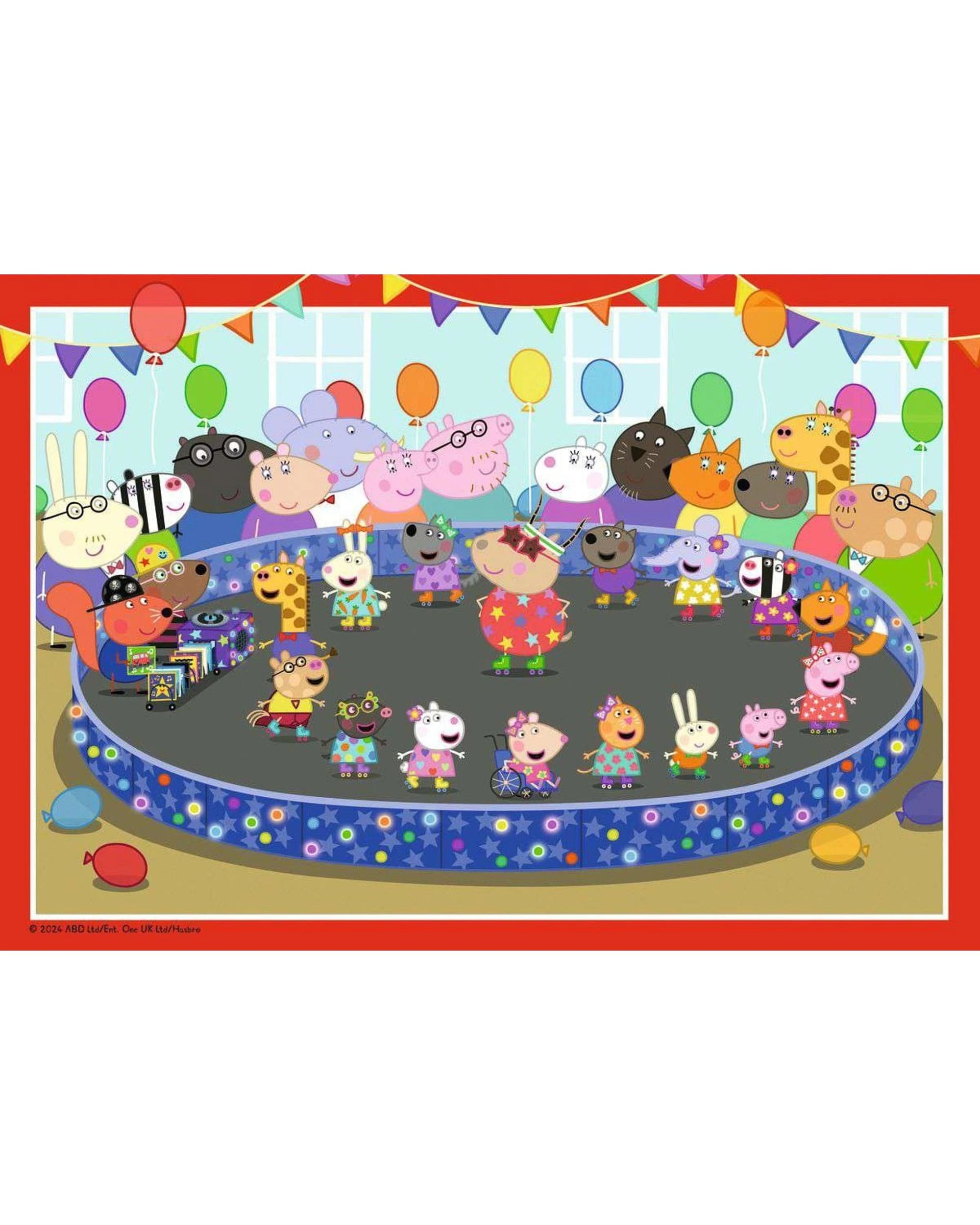 3 Ravensburger Peppa Pig 2x24 Piece Jigsaw Puzzle, 3 of 3