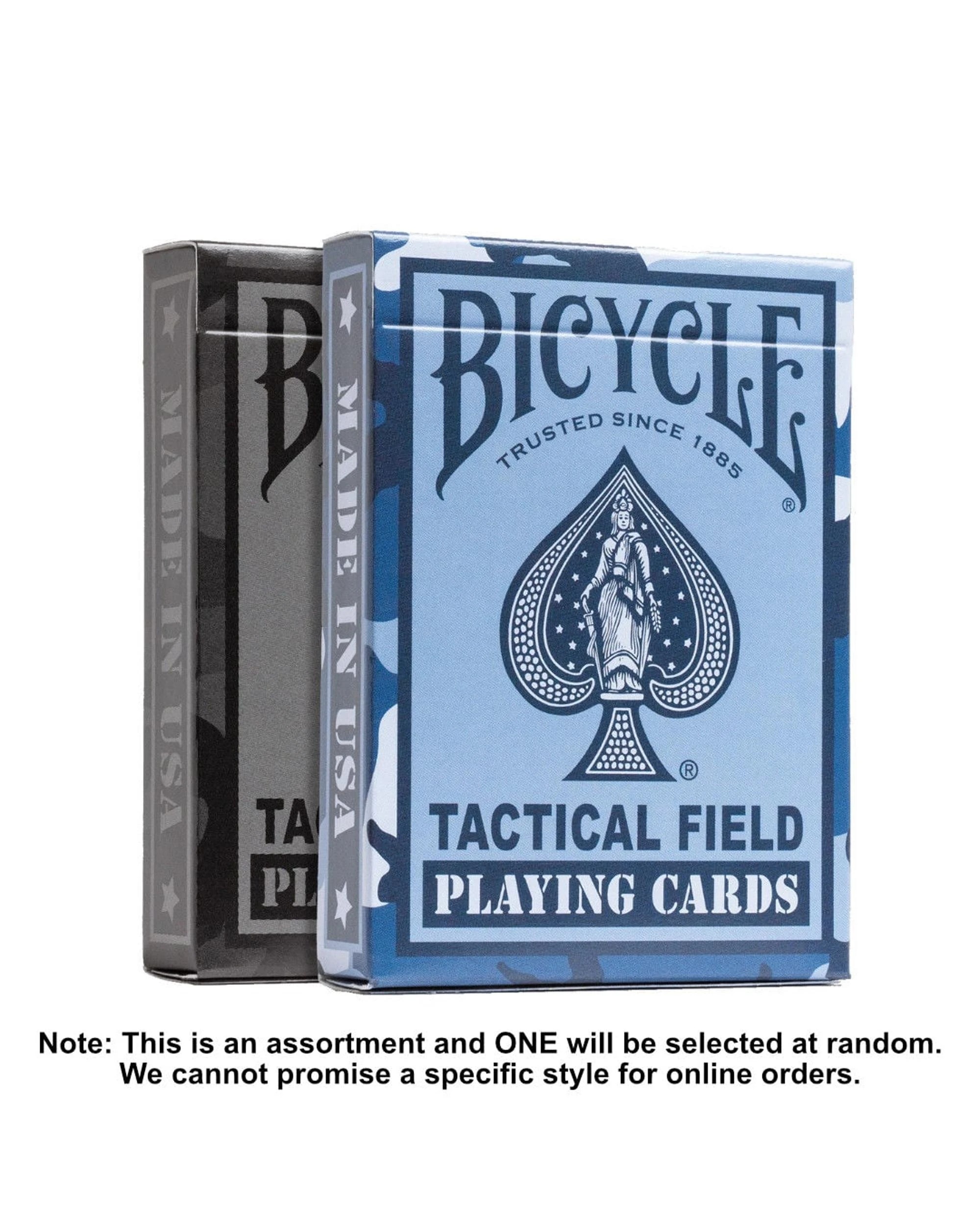 2 Bicycle Tactical Field Playing Cards - Navy or Black, 2 of 5