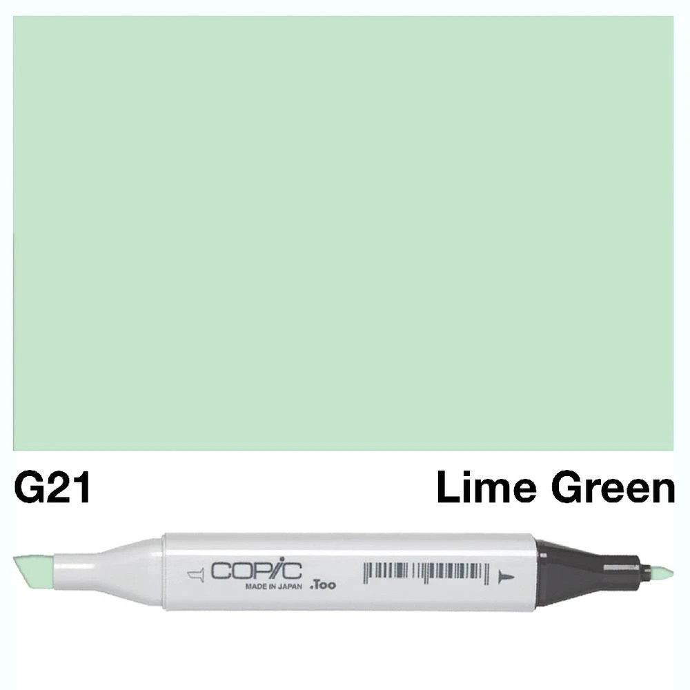 3 Copic Classic Original Dual Nib Marker G21 Lime Green, 3 of 3