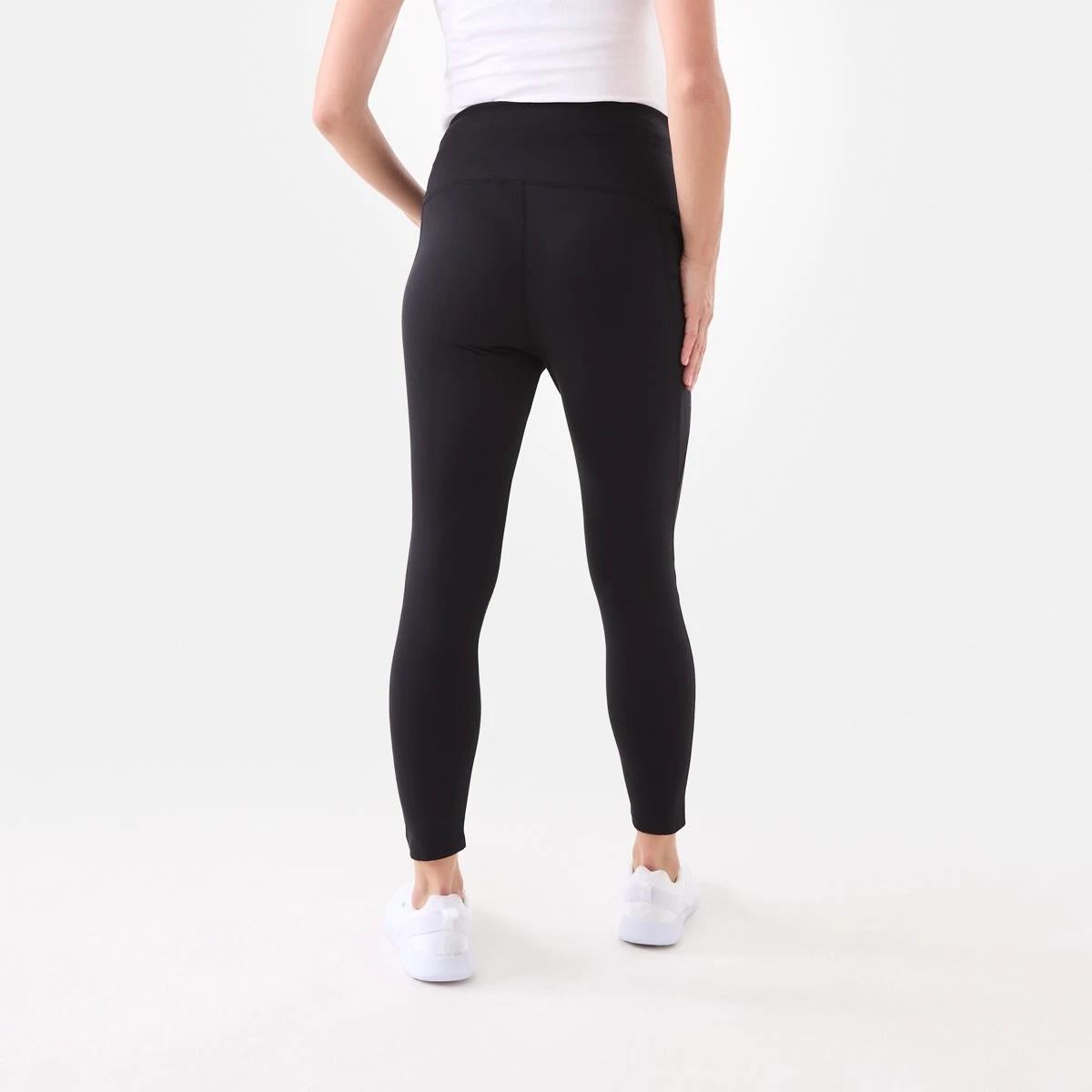 3 Maternity Active Soft Touch Leggings BLACK, 3 of 5