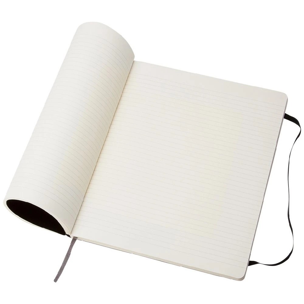 3 Moleskine Classic Softcover Ruled XL 192pg Notebook Black, 3 of 3