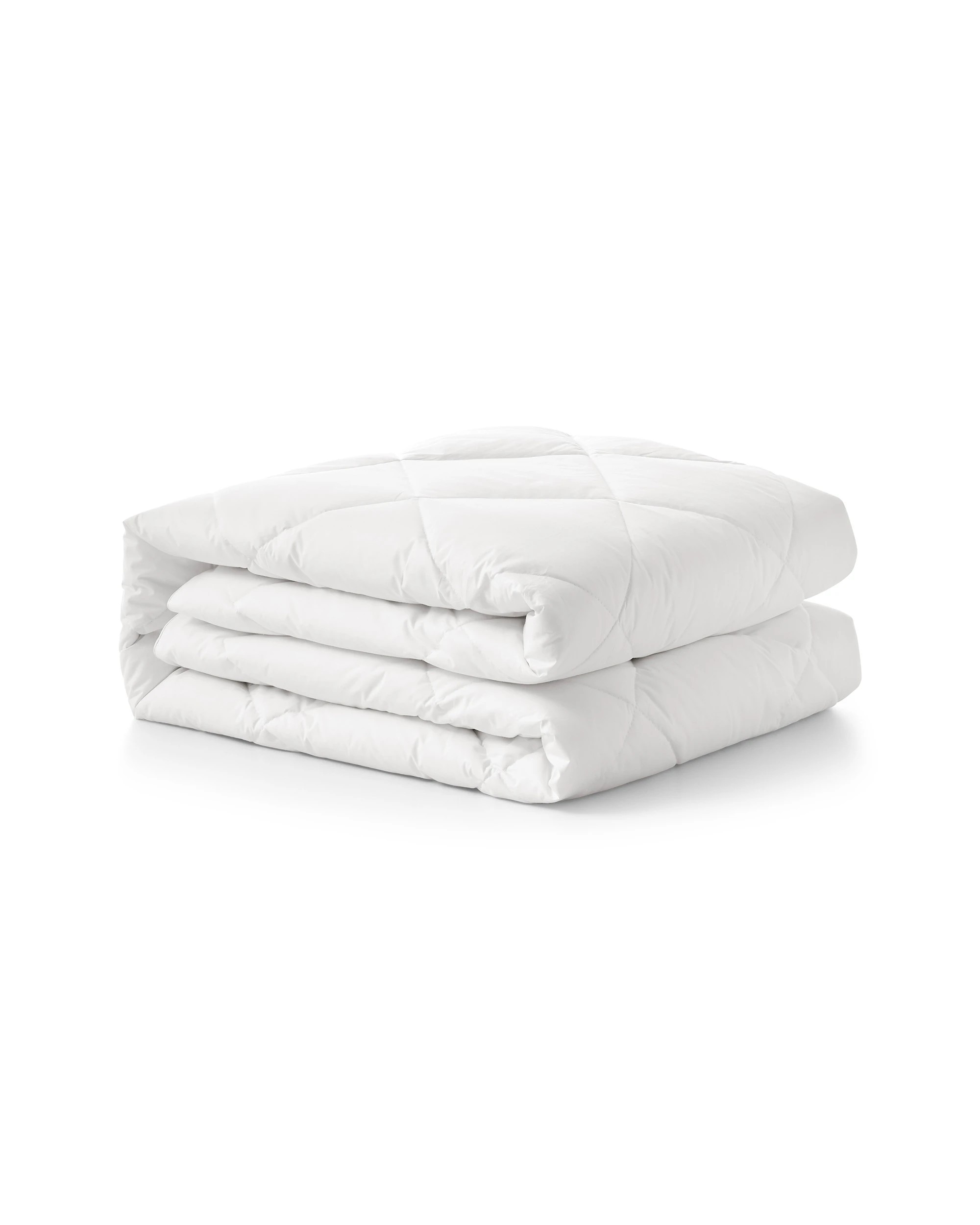 4 ESSN Healthguard Allergy Sensitive Cotton Cover All Seasons Down Alternative Quilt - King Bed - White, 4 of 6