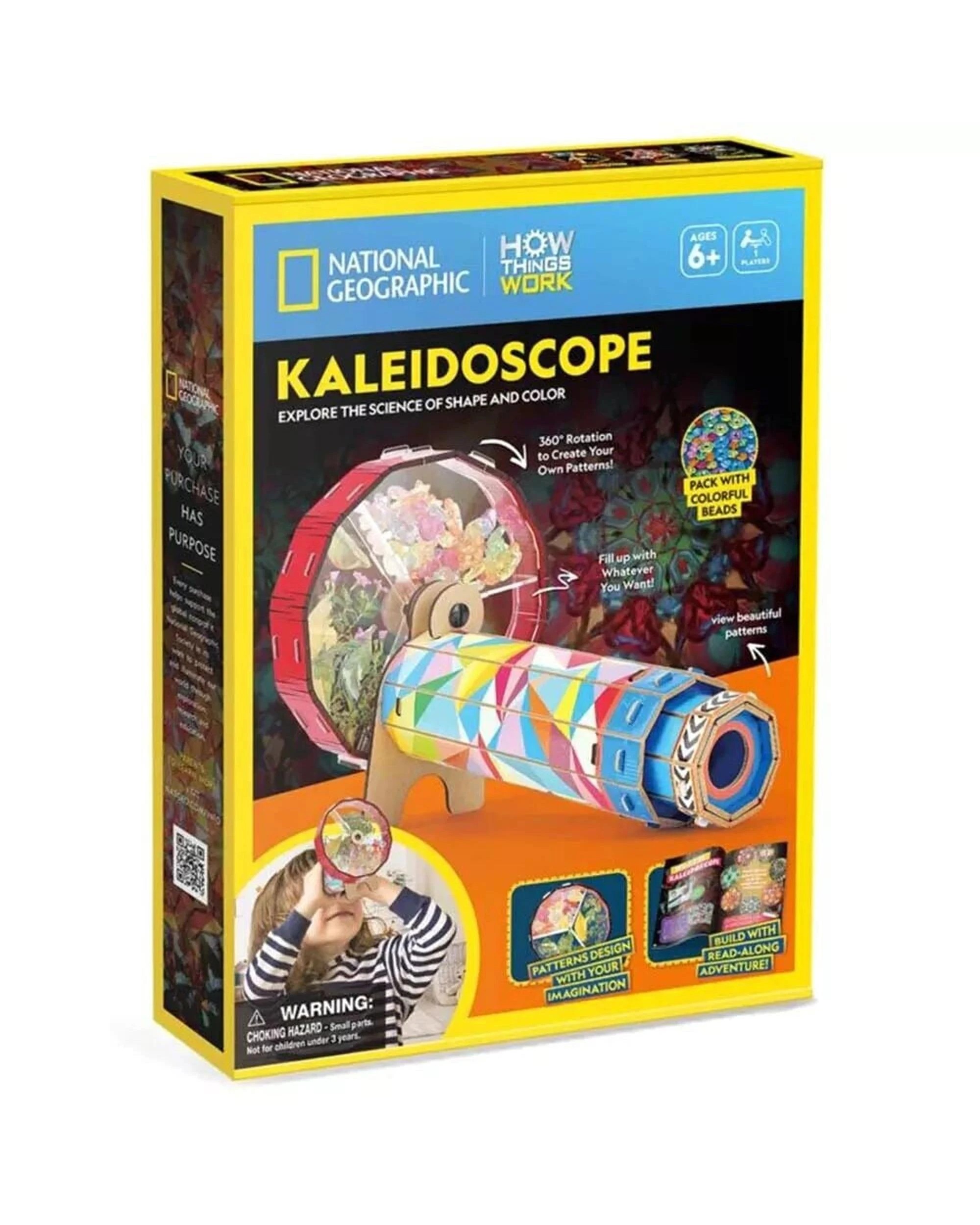 1 CubicFun National Geographic Kaleidoscope 3D Puzzle Model Kit, 1 of 4