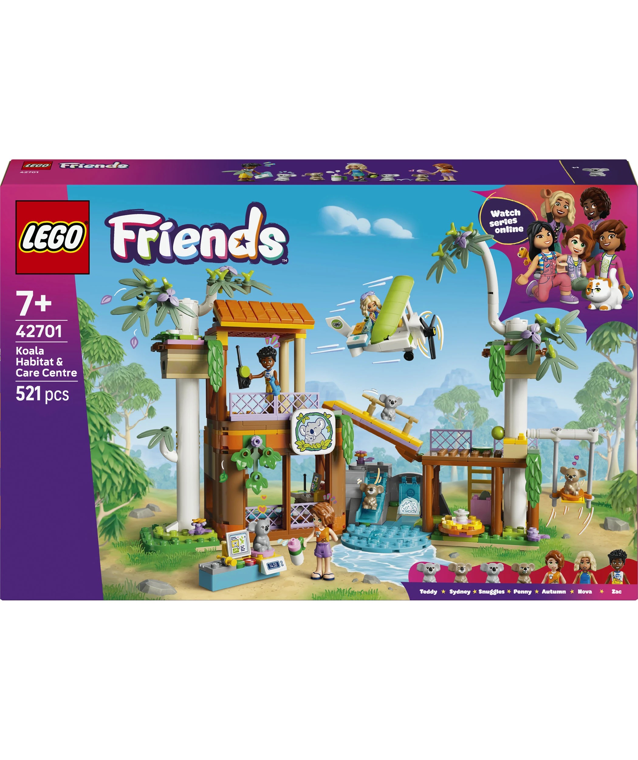 1 LEGO Friends Koala Habitat & Care Centre 42701, 1 of 9