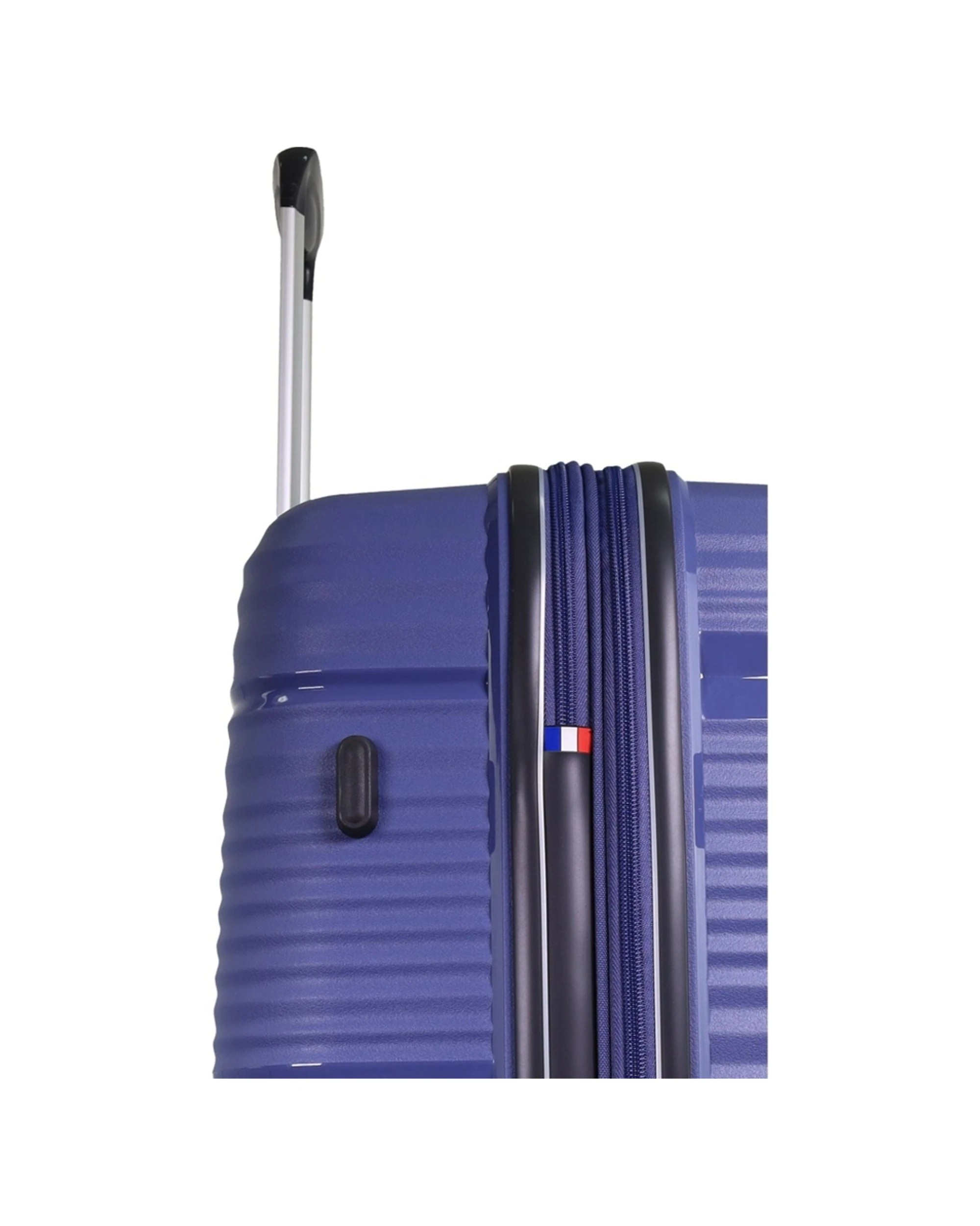 5 Pierre Cardin 2pc Polypropolene (PP) Medium & Cabin Luggage Suitcase Set Lilac - Purple, 5 of 6