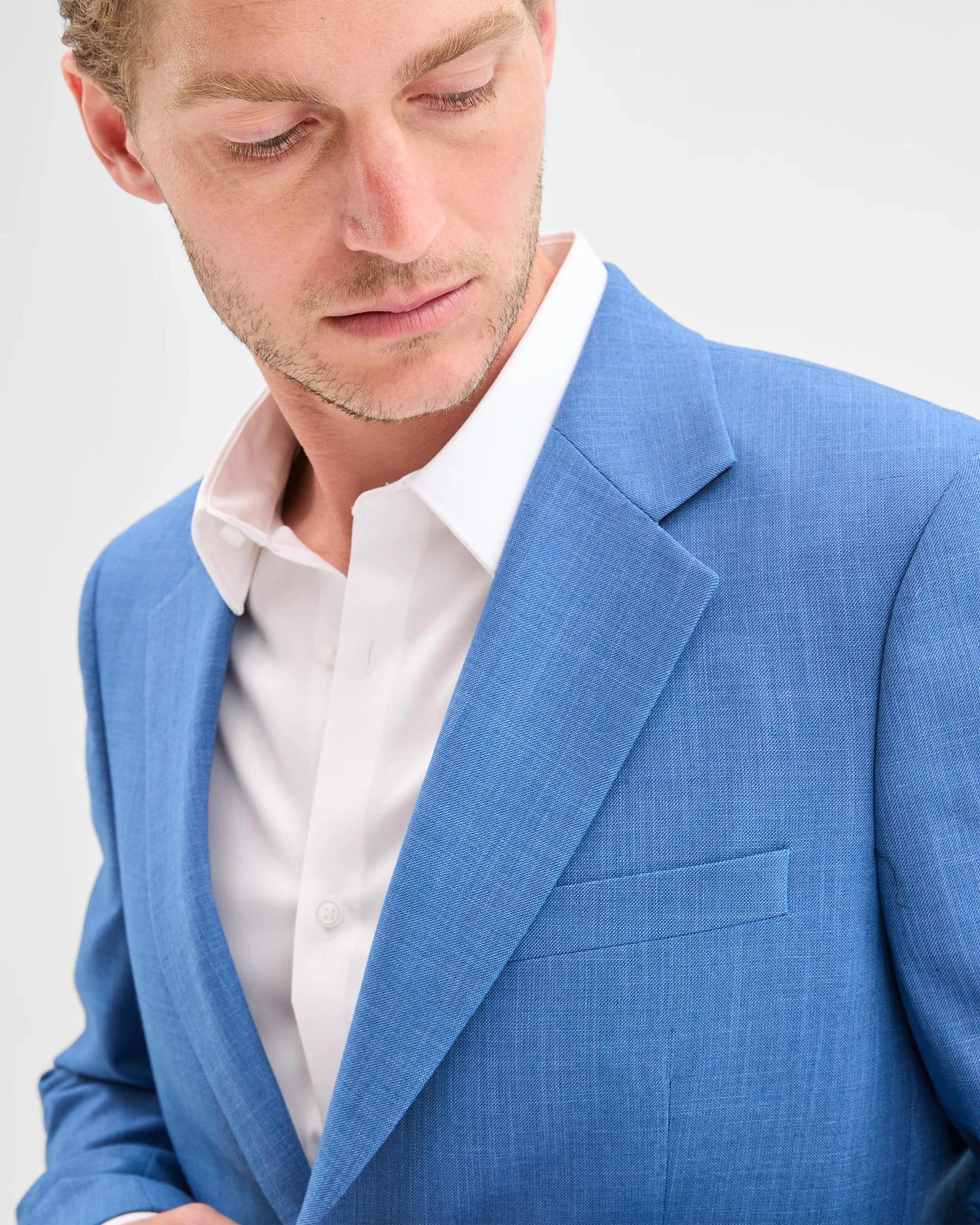 8 Tailored Fit Suit Jacket - Preview BLUE, 8 of 8