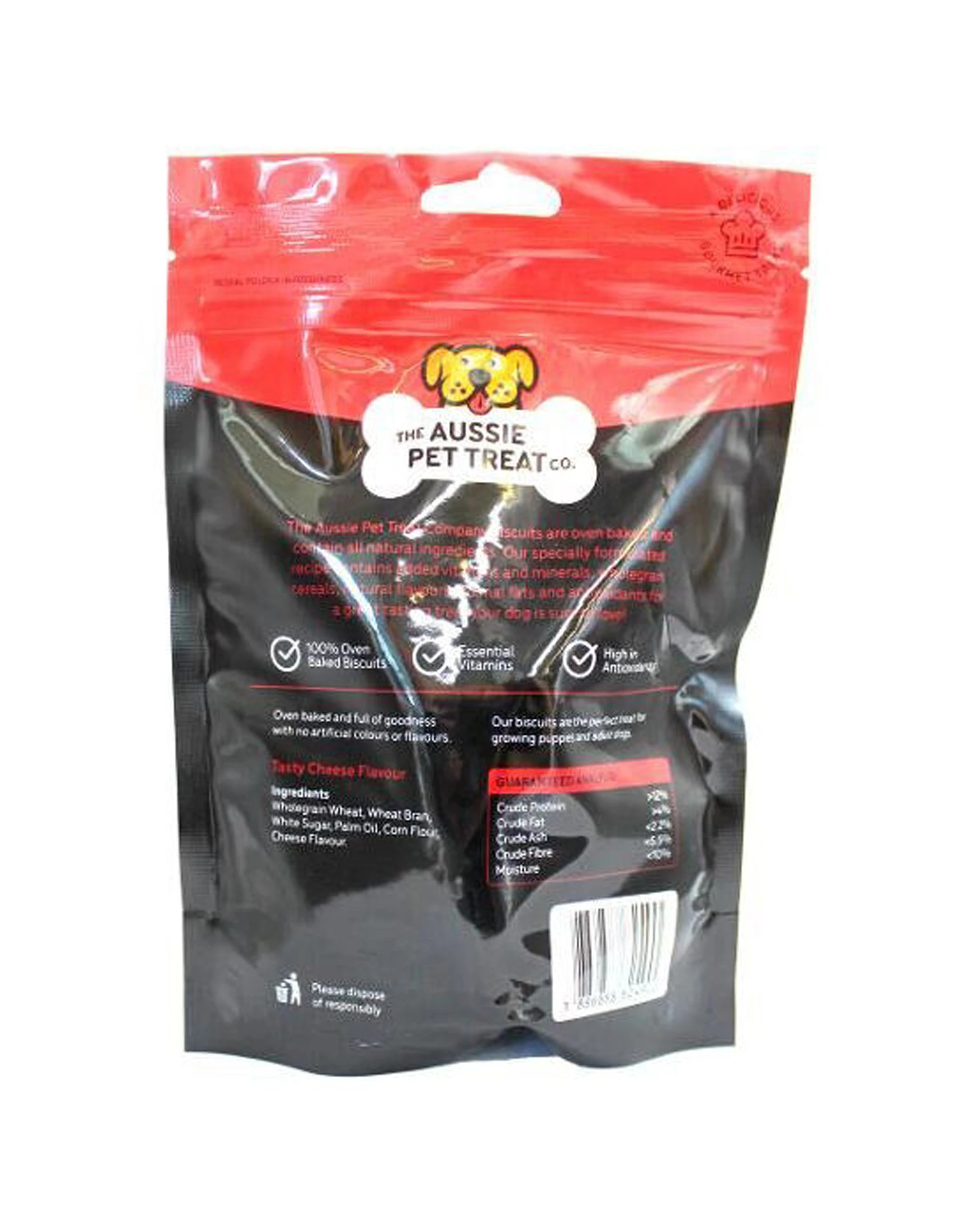 2 The Aussie Pet Treat Co Dog Biscuit Tasty Cheese 150g - Natural, 2 of 2