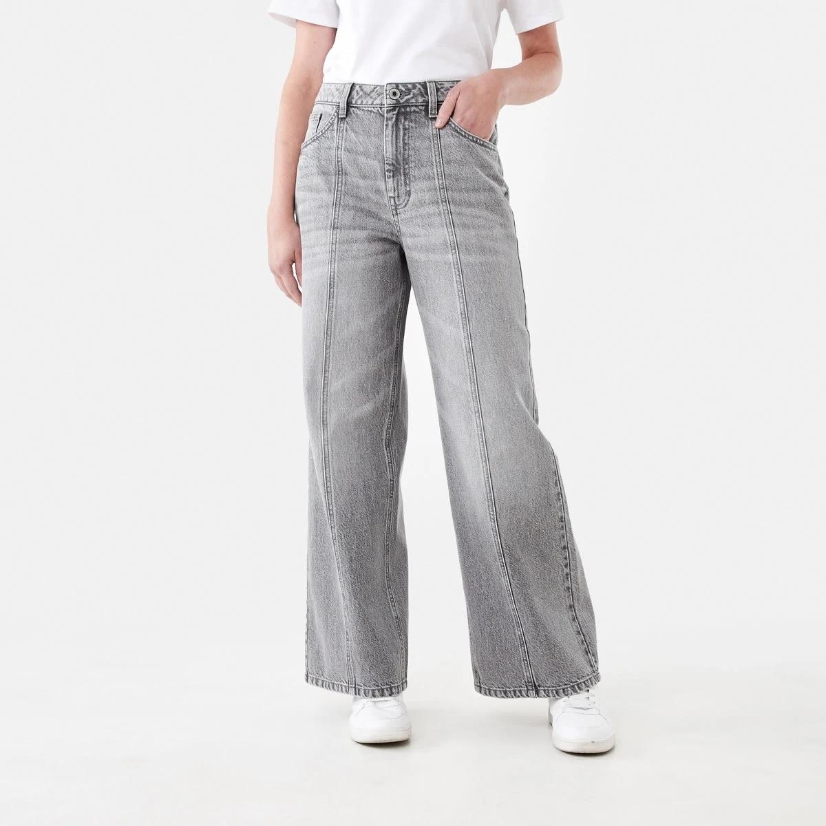 4 Seam Front Jeans GREY WASH, 4 of 9